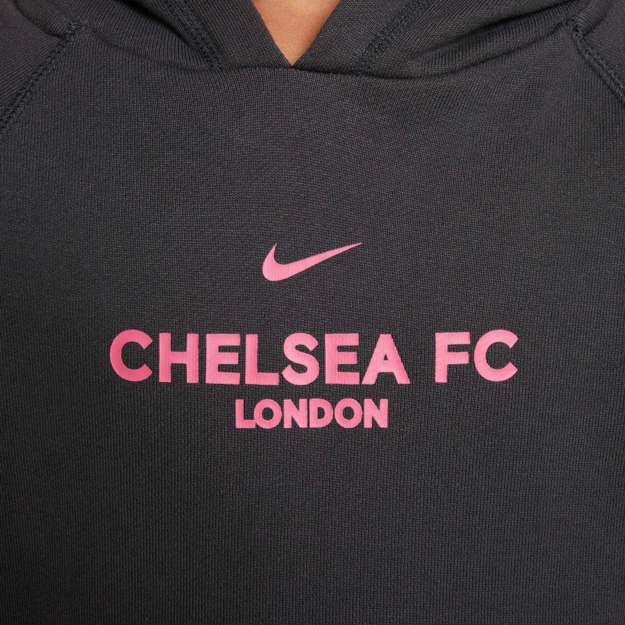 Nike 2024-25 Chelsea Youth Air Pullover Hoodie 5