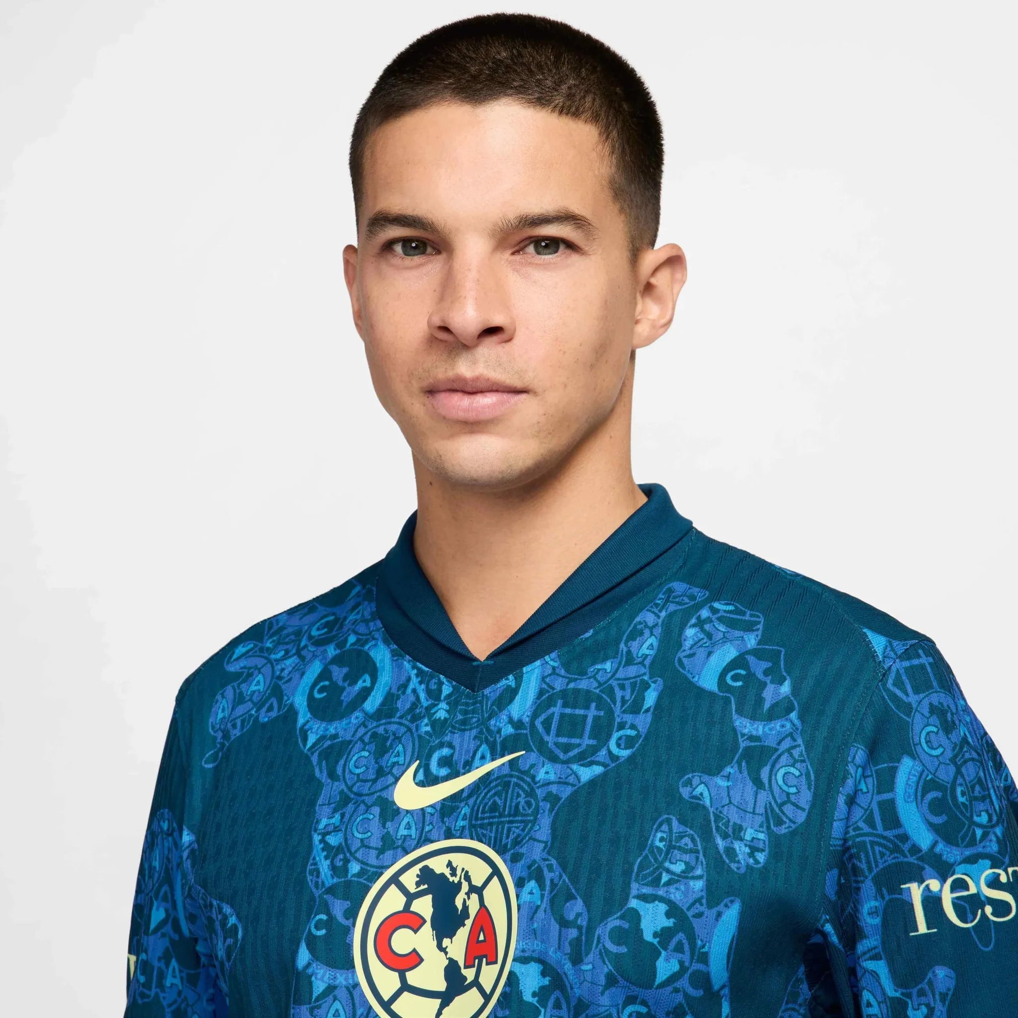 Nike 2024-25 Club America Men's Authentic Away Jersey 4