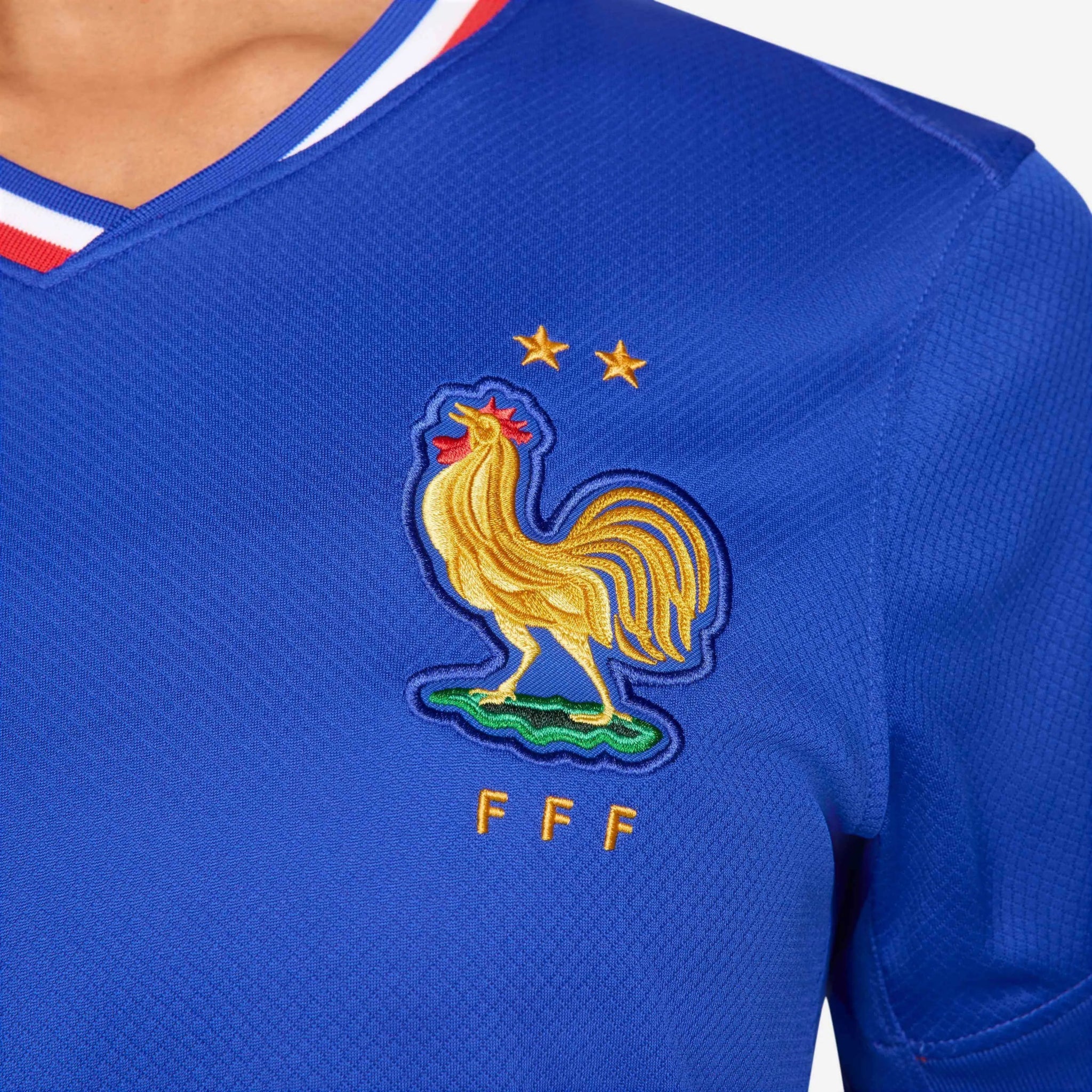 Nike 2024-25 France Women's Stadium Home Jersey 6