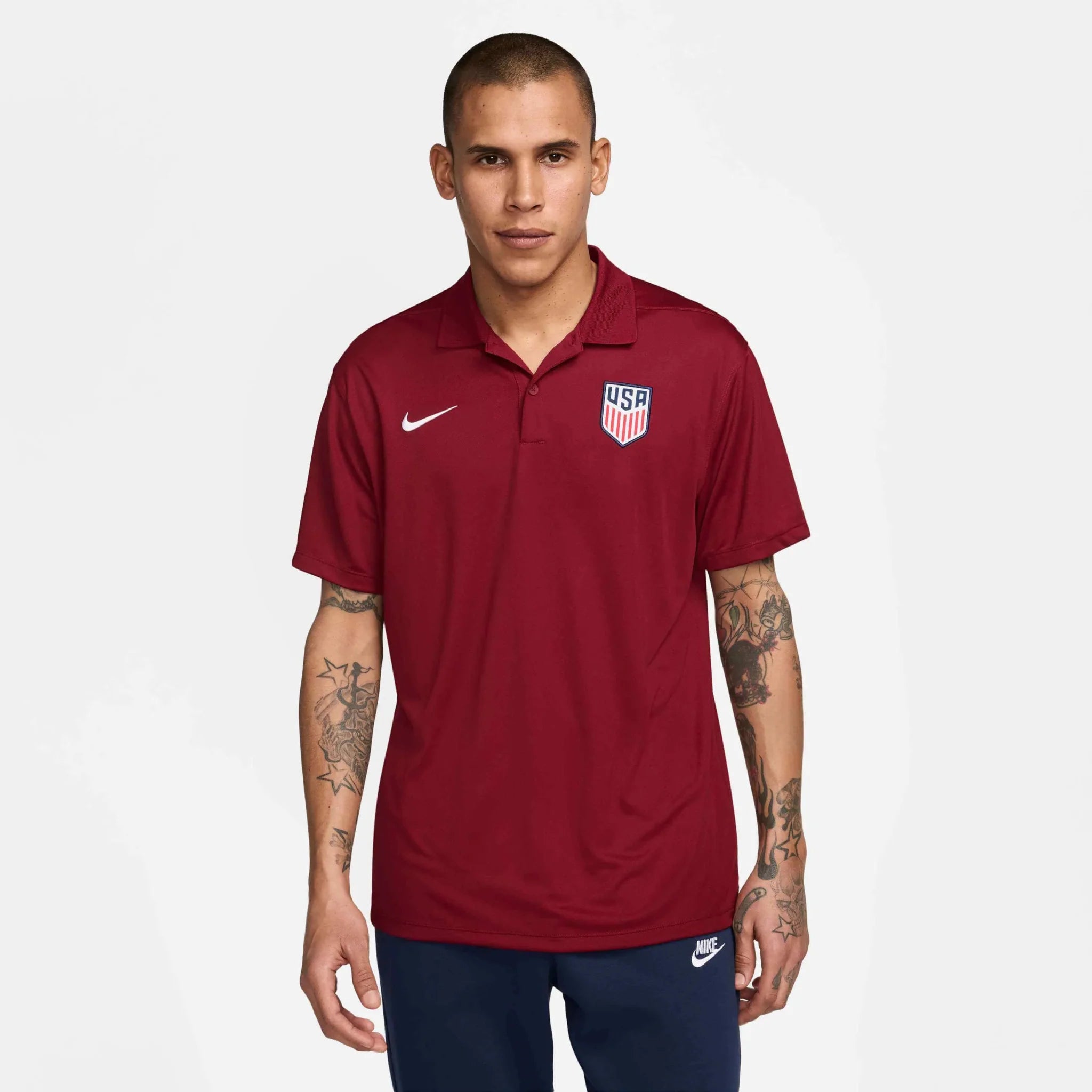 Nike 2024-25 USMNT Men's Dri-Fit Polo Shirt 1