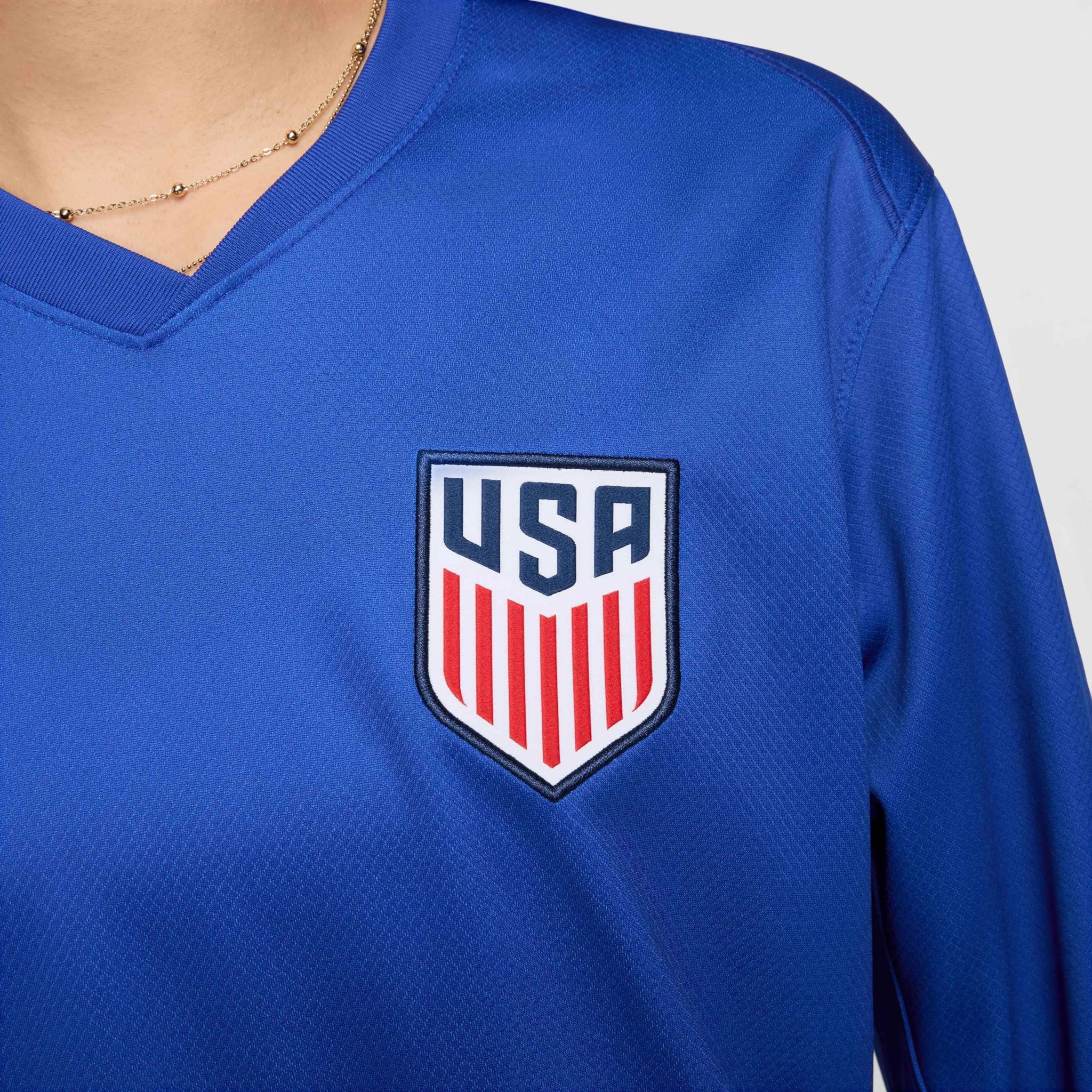 Nike 2024-25 USMNT Men's Stadium Away Long-Sleeve Jersey 4