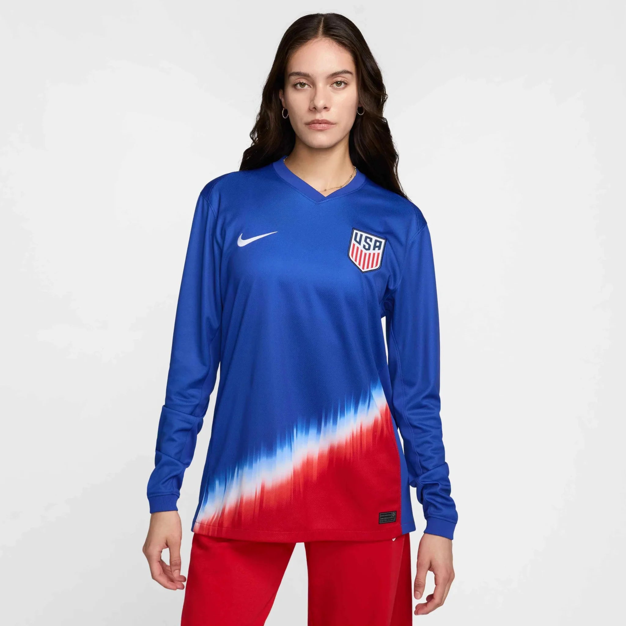 Nike 2024-25 USMNT Men's Stadium Away Long-Sleeve Jersey 1