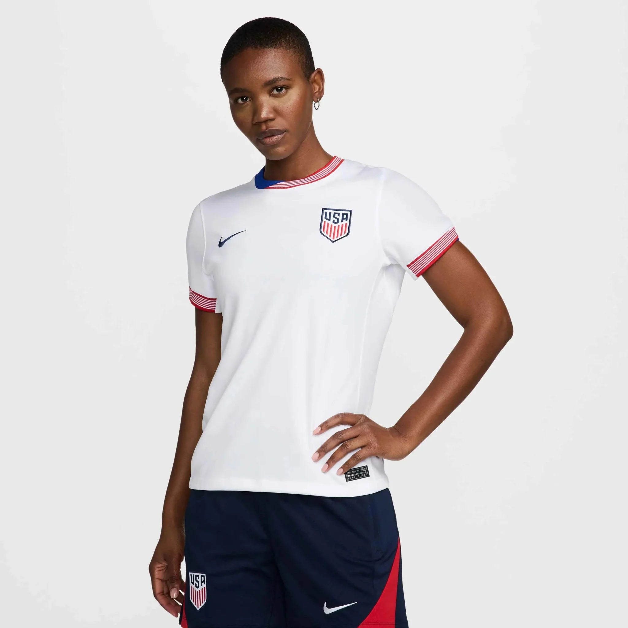 Nike 2024-25 USMNT Women's Stadium Home Jersey 3