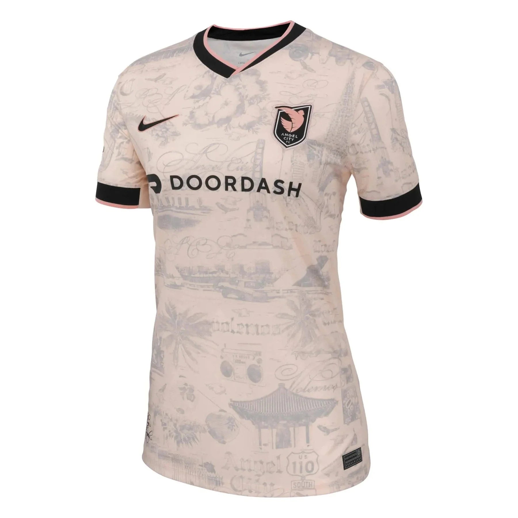 Nike 2025-26 Angel City Women's Stadium Away Soccer Jersey 3