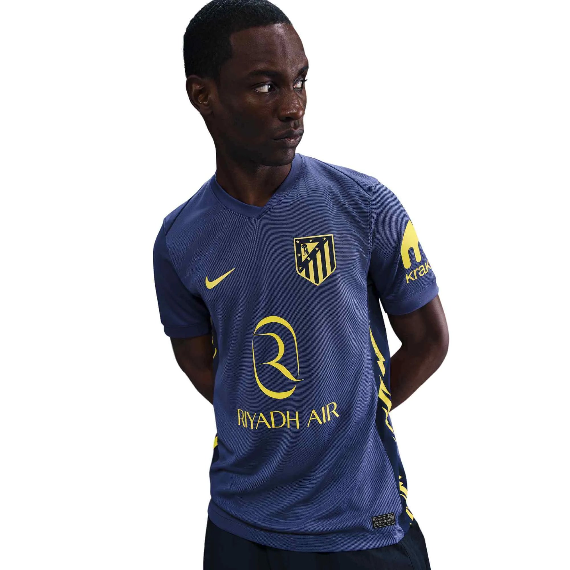 Nike 2025-26 Atletico Madrid Men's Stadium Away Soccer Jersey 5