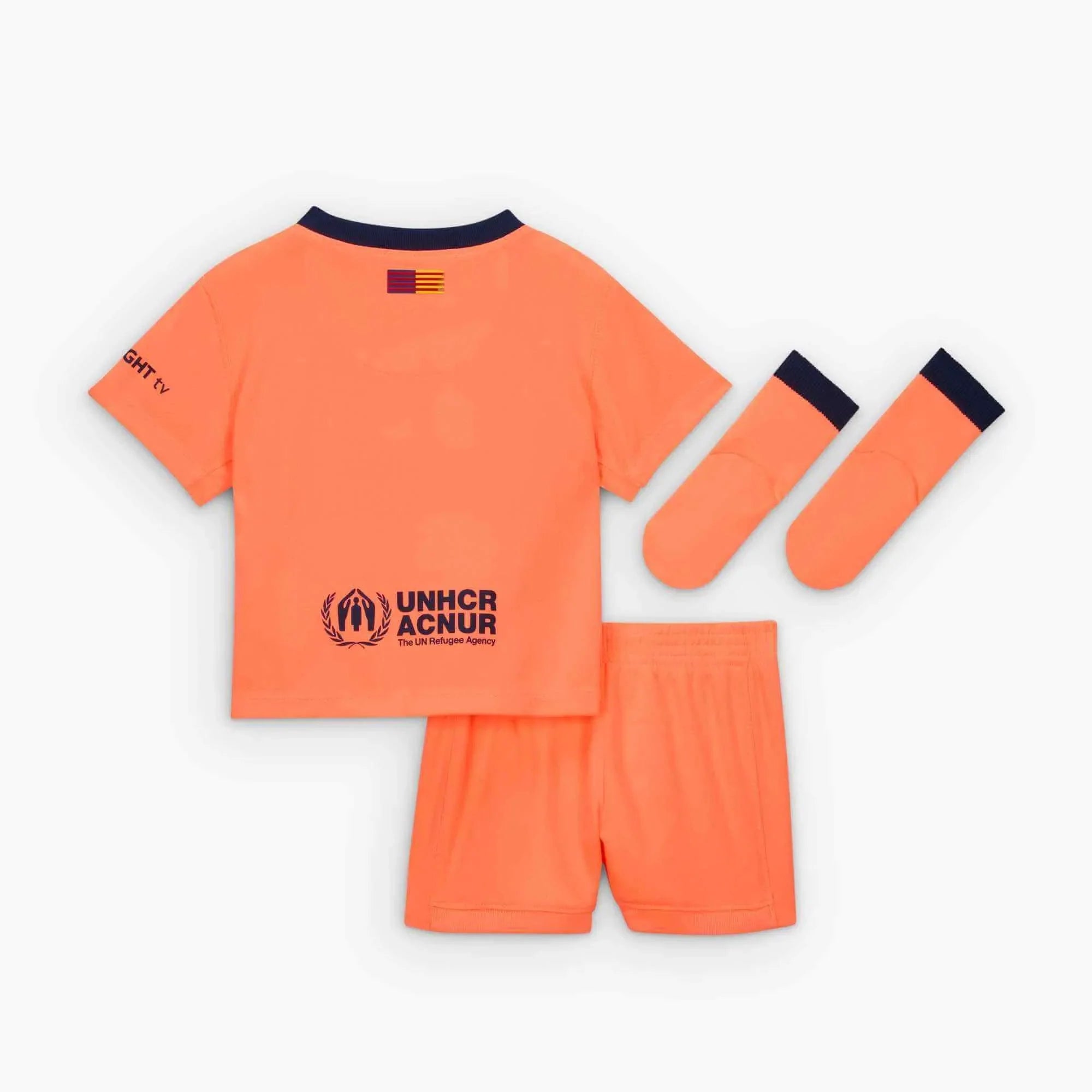 Nike 2025-26 Barcelona Infant Third Kit 2