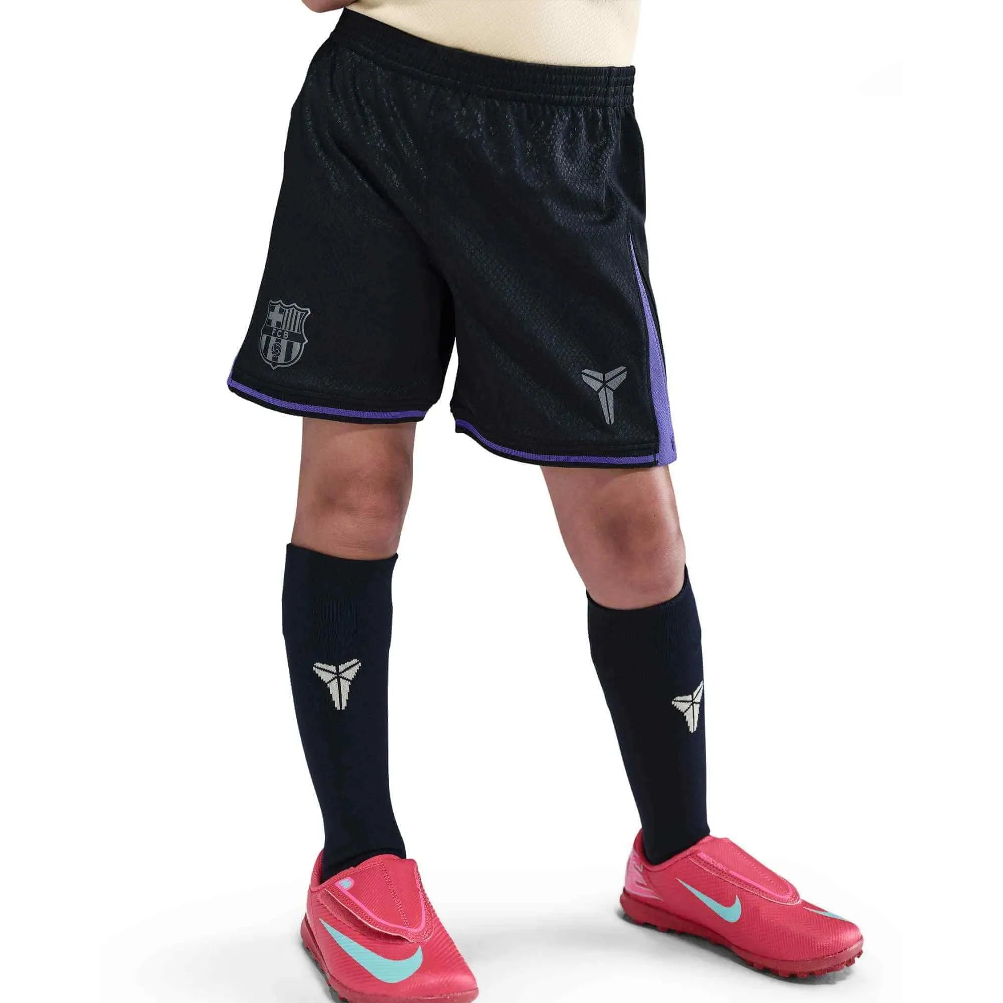 Nike 2025-26 Barcelona Little Kids' Stadium Away Kit 8
