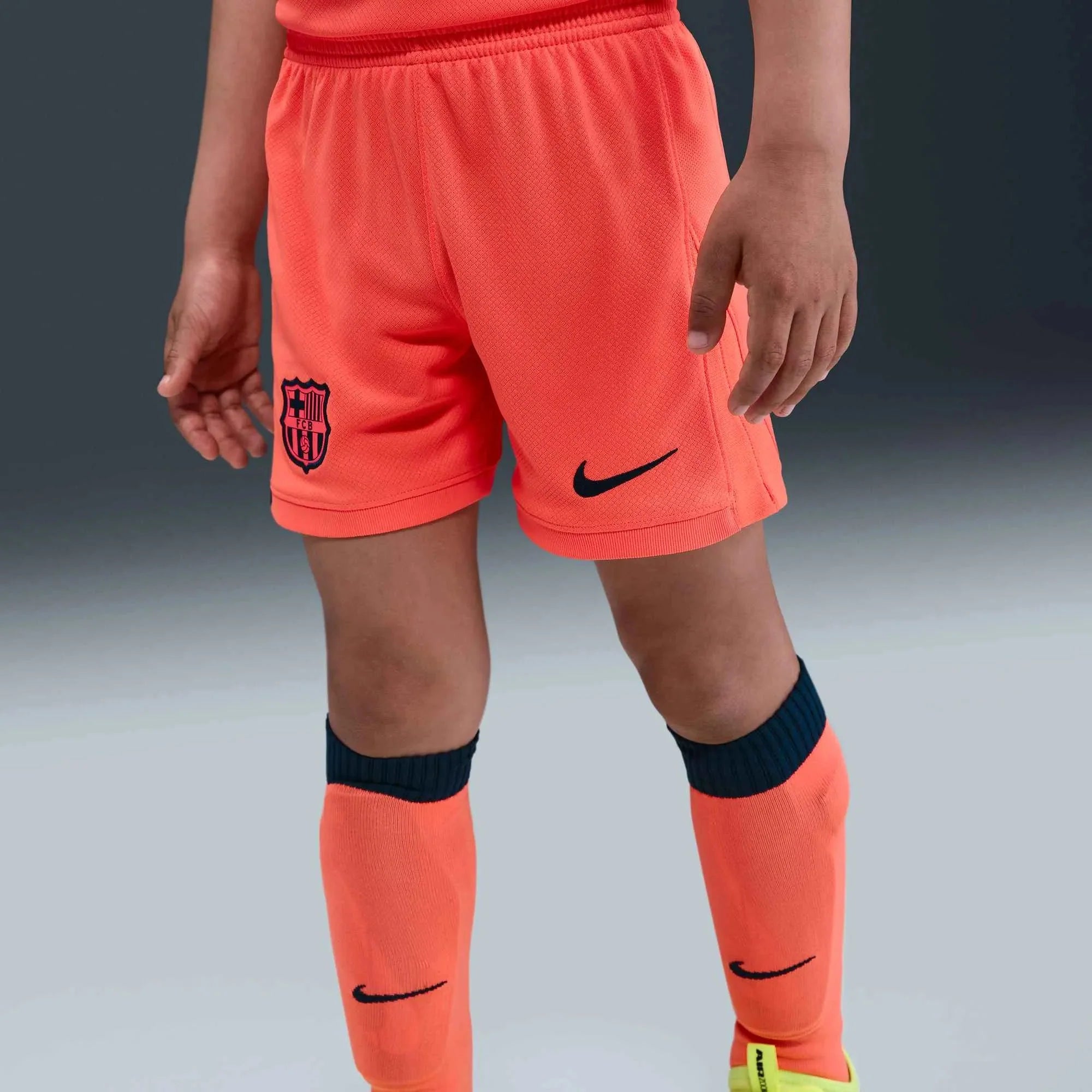 Nike 2025-26 Barcelona Little Kids' Stadium Third Kit 8