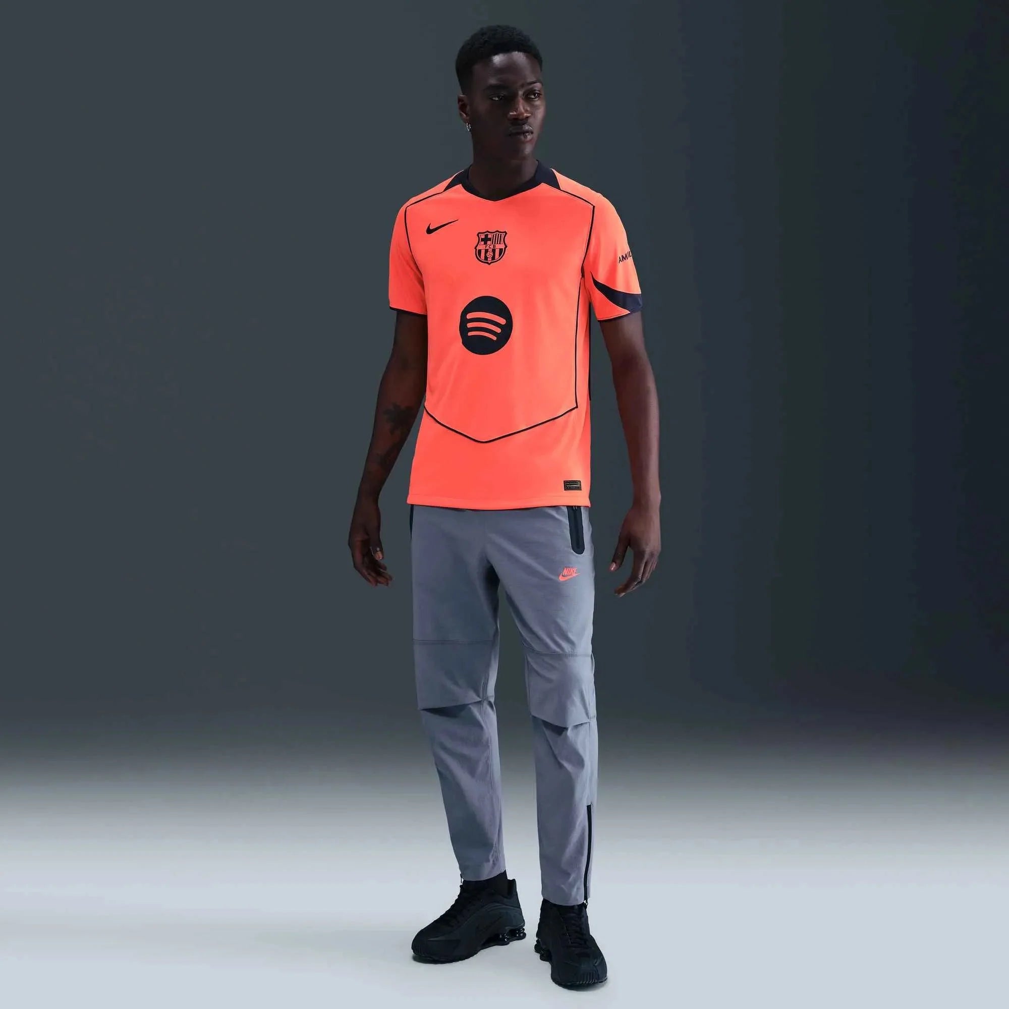 Nike 2025-26 Barcelona Men's Stadium Third Soccer Jersey 3