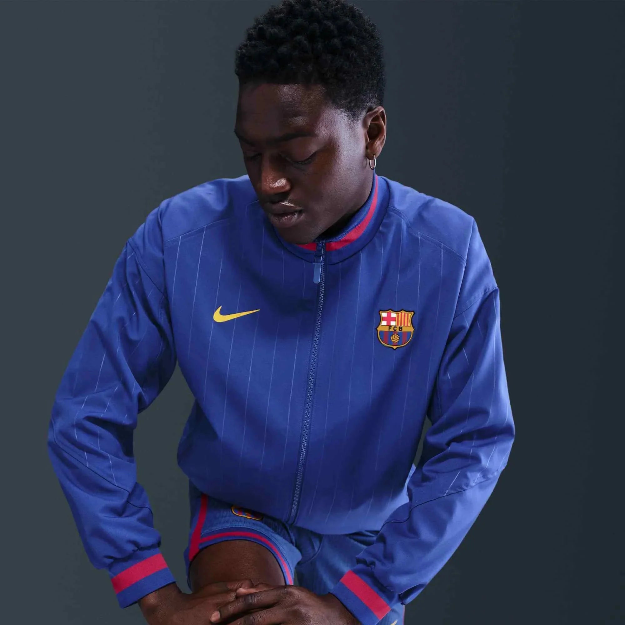 Nike 2025-26 Barcelona Men's Strike Anthem Jacket 5