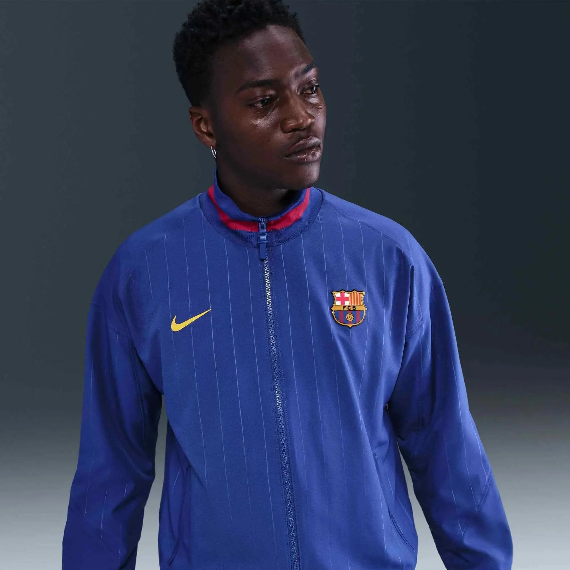 Nike 2025-26 Barcelona Men's Strike Anthem Jacket 4