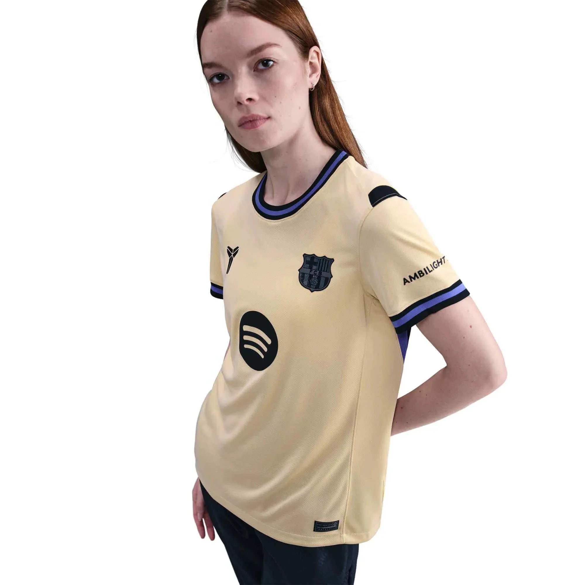 Nike 2025-26 Barcelona Women's Stadium Away Soccer Jersey 5