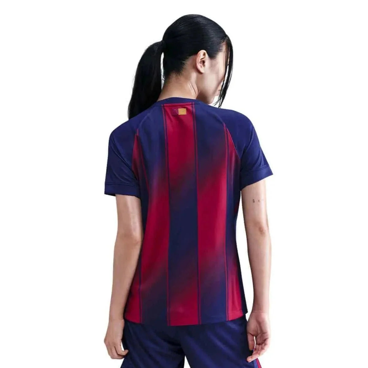 Nike 2025-26 Barcelona Women's Stadium Home Soccer Jersey (No Sponsor) 2