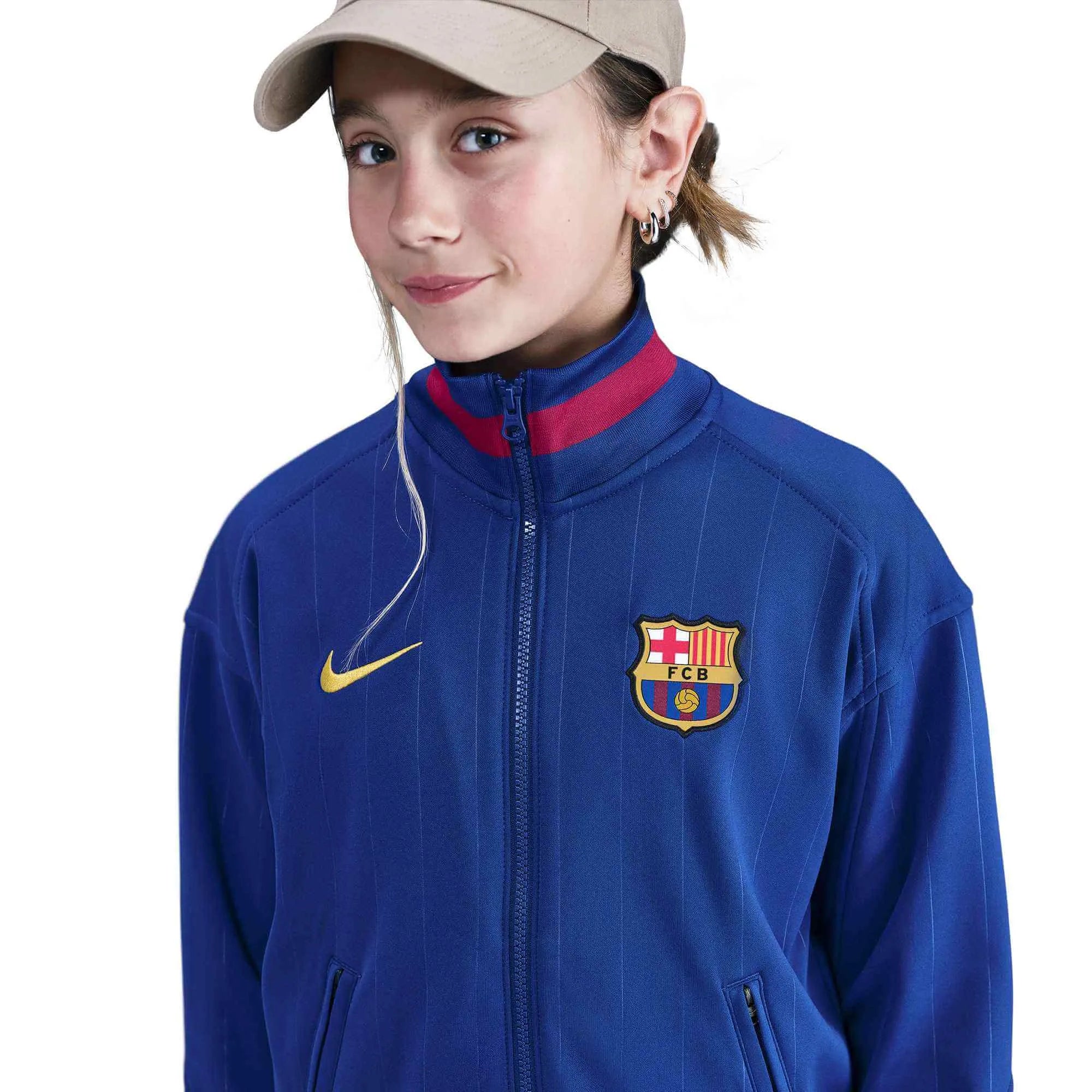 Nike 2025-26 Barcelona Youth Academy Pro Anthem Jacket 4
