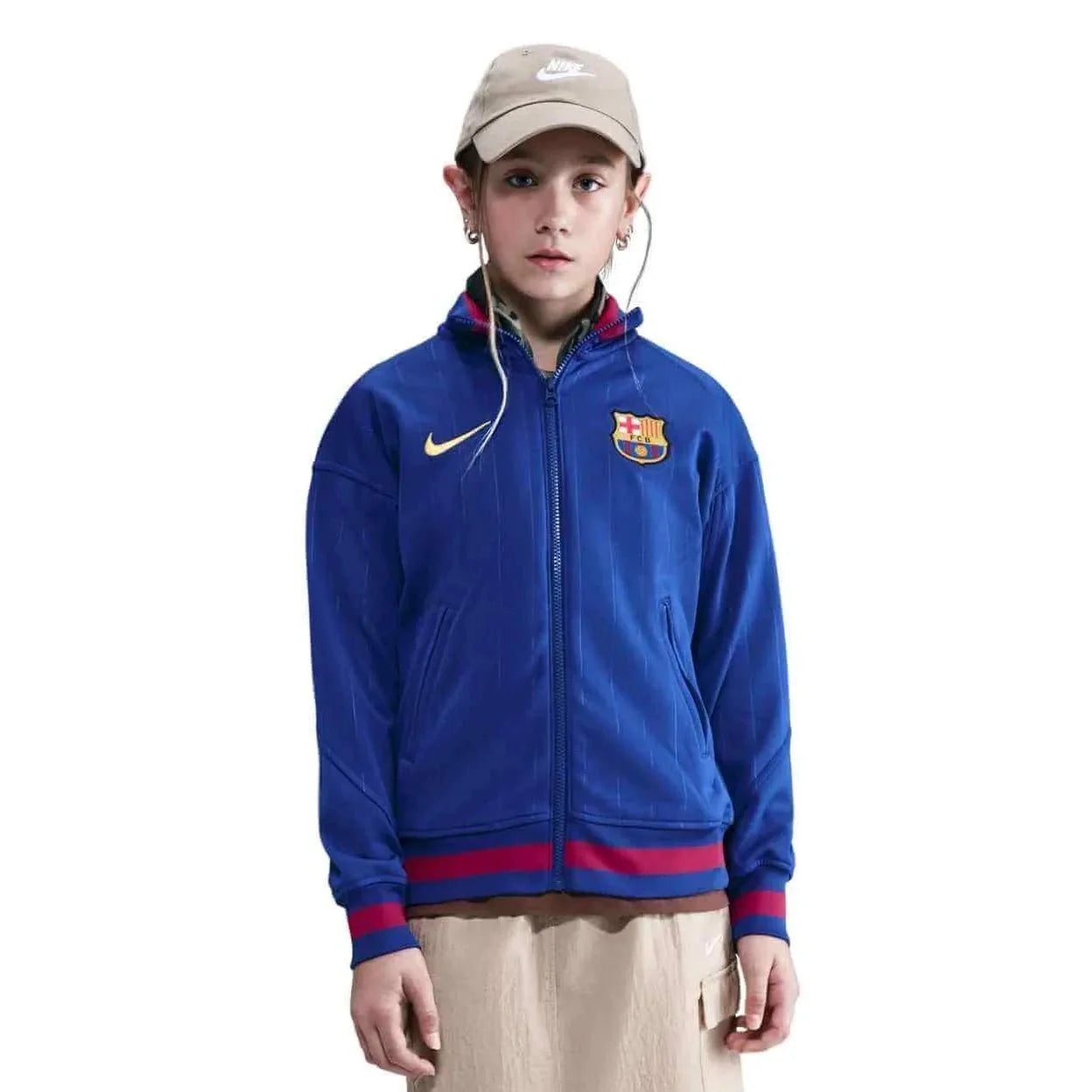 Nike 2025-26 Barcelona Youth Academy Pro Anthem Jacket 1