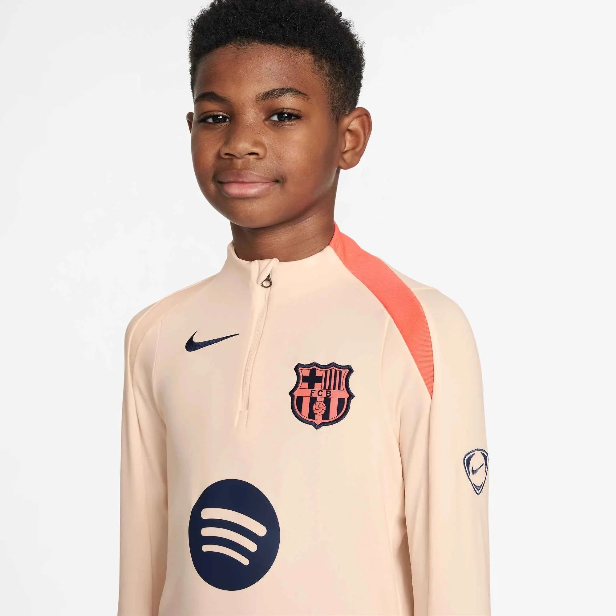 Nike 2025-26 Barcelona Youth DF Strike Drill Top 3