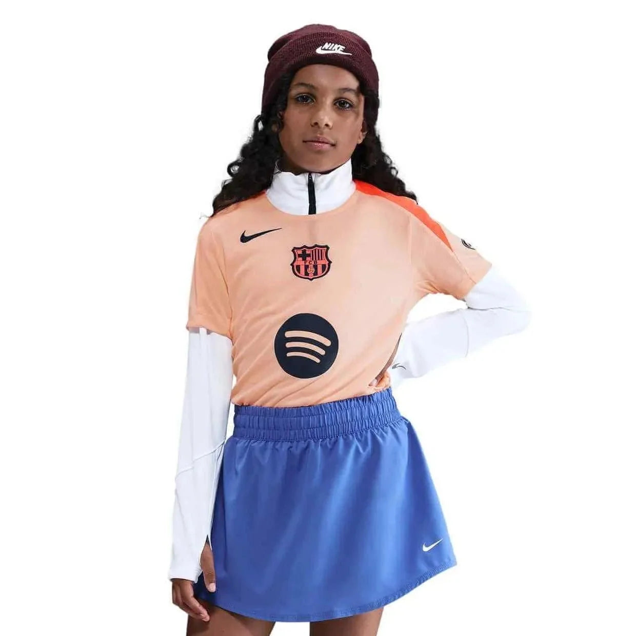 Nike 2025-26 Barcelona Youth DF Strike Top 1