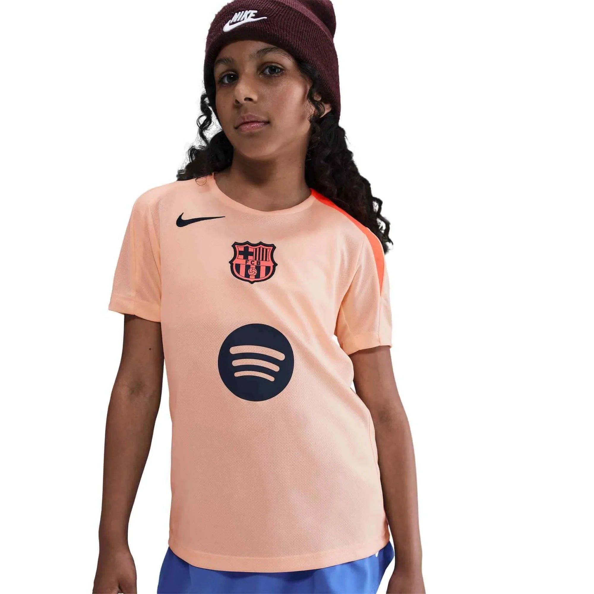 Nike 2025-26 Barcelona Youth DF Strike Top 3