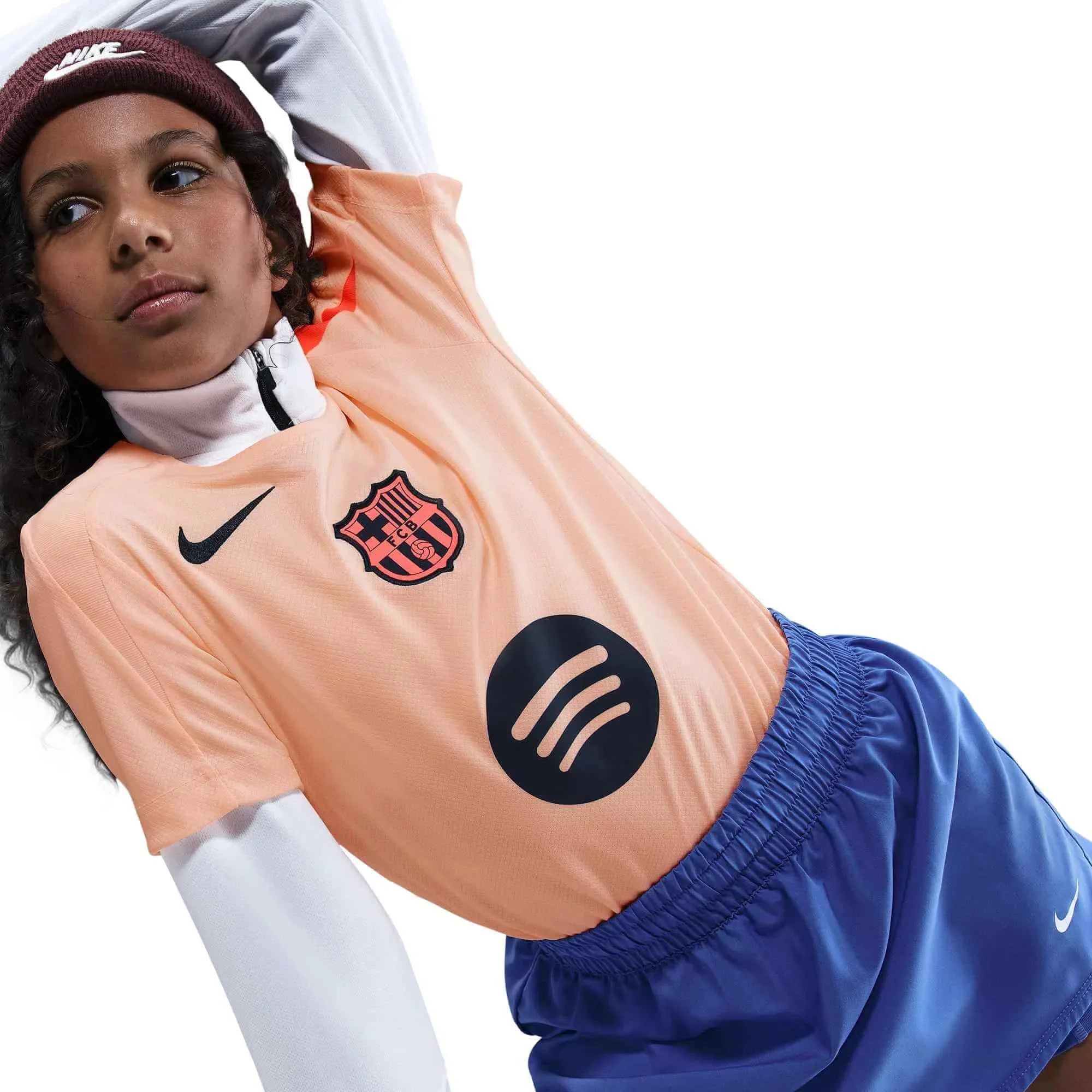 Nike 2025-26 Barcelona Youth DF Strike Top 4