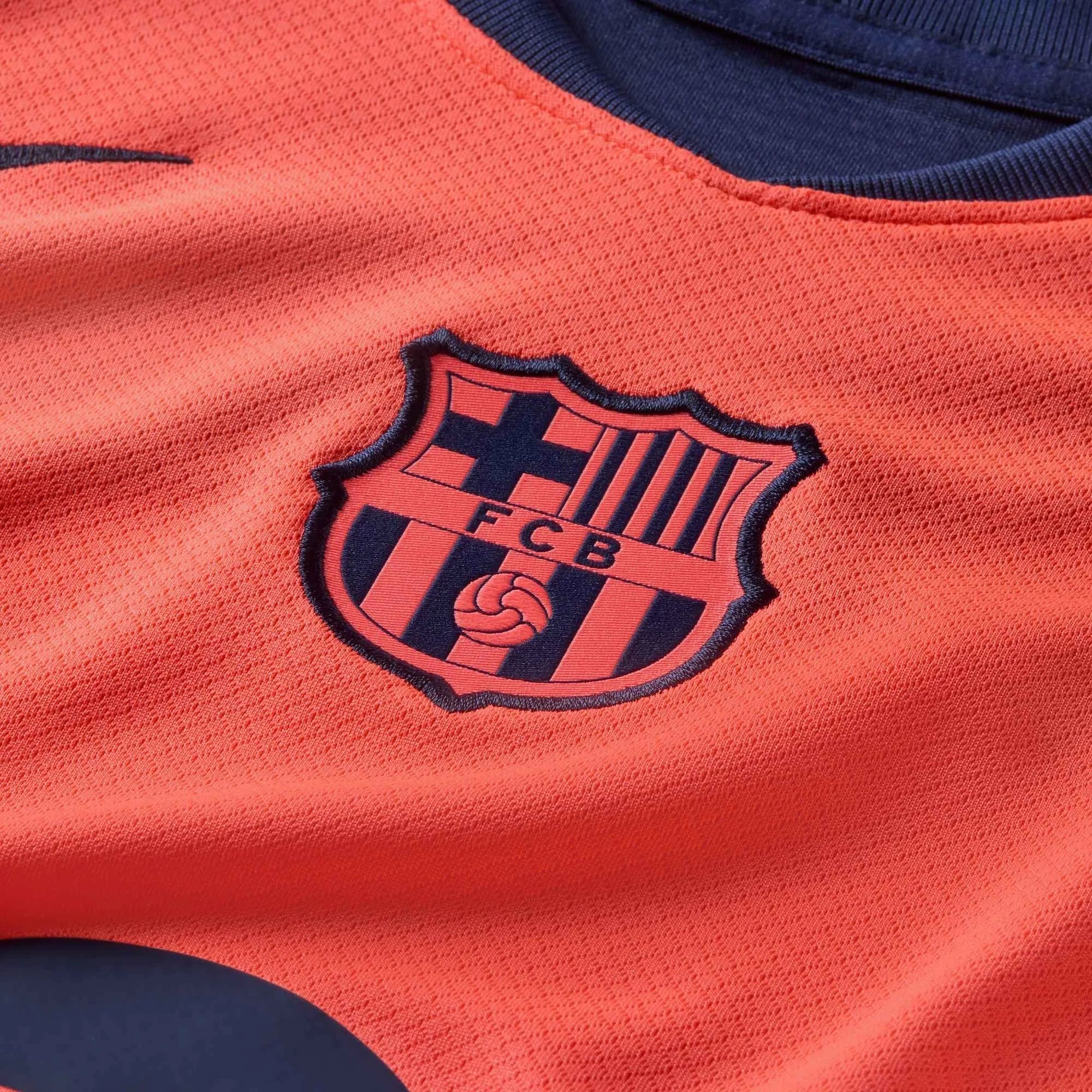 Nike 2025-26 Barcelona Youth Stadium Third Soccer Jersey 8