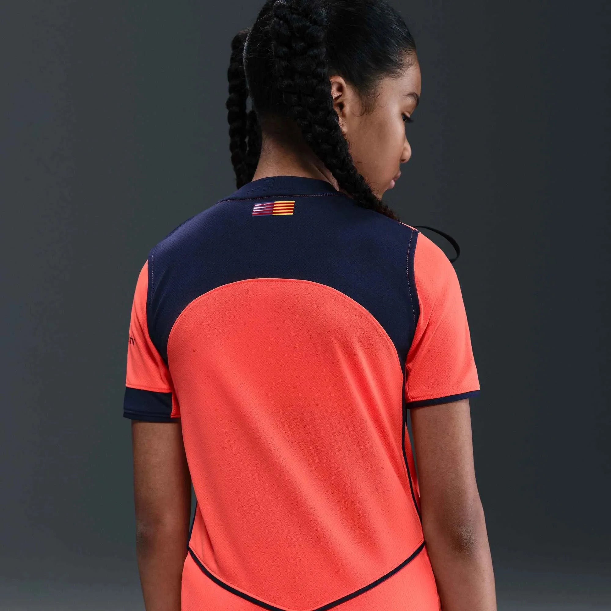 Nike 2025-26 Barcelona Youth Stadium Third Soccer Jersey 7