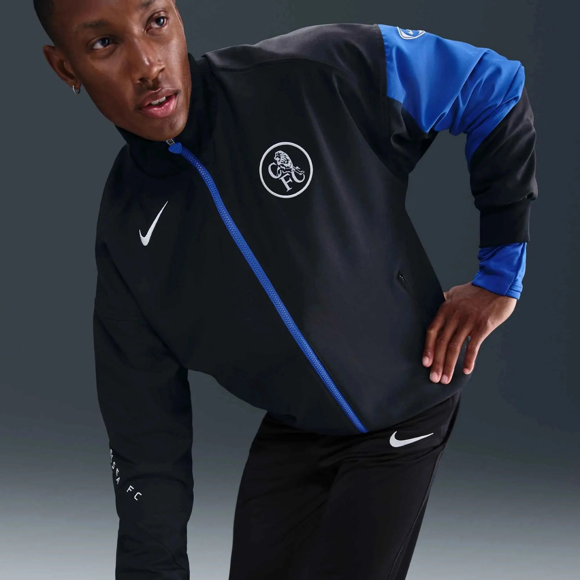 Nike 2025-26 Chelsea Men's Strike Third Anthem Jacket 5