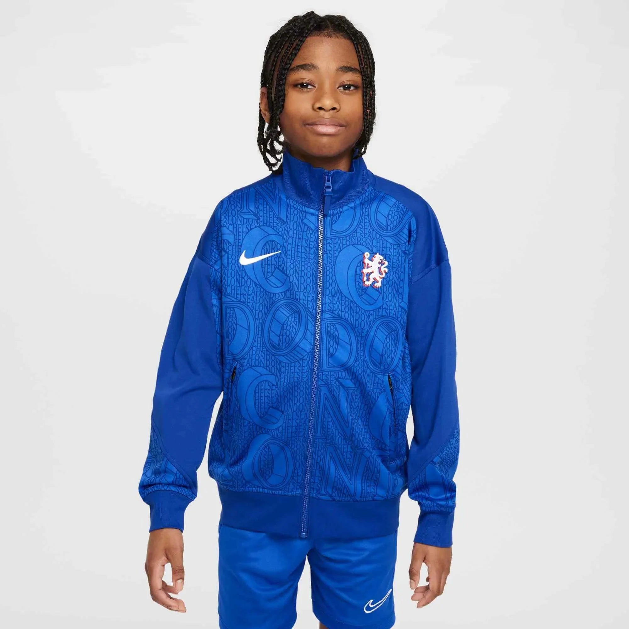 Nike 2025-26 Chelsea Youth Academy Pro Anthem Jacket 1