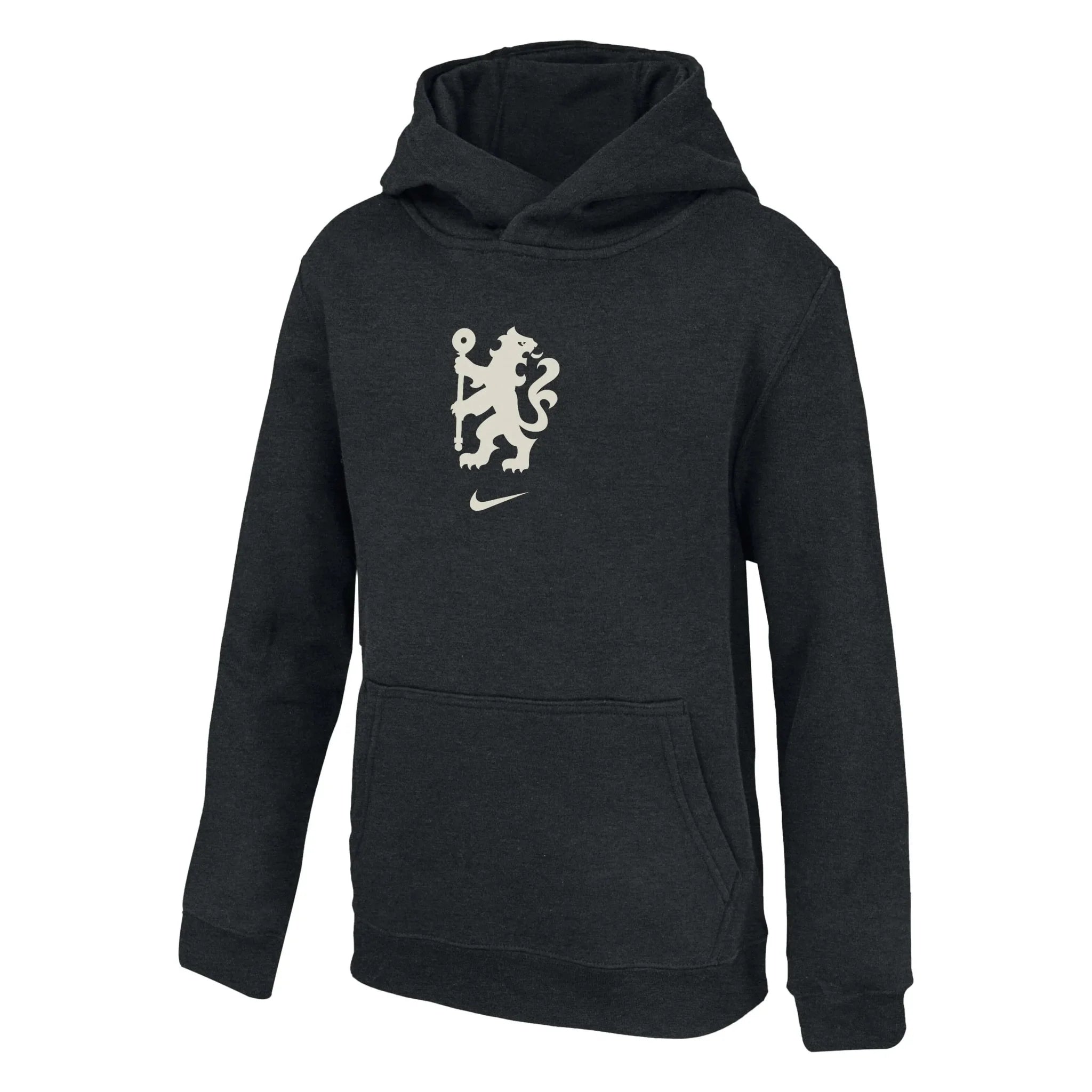 Nike 2025-26 Chelsea Youth Club Fleece Pull-Over Hoodie 1