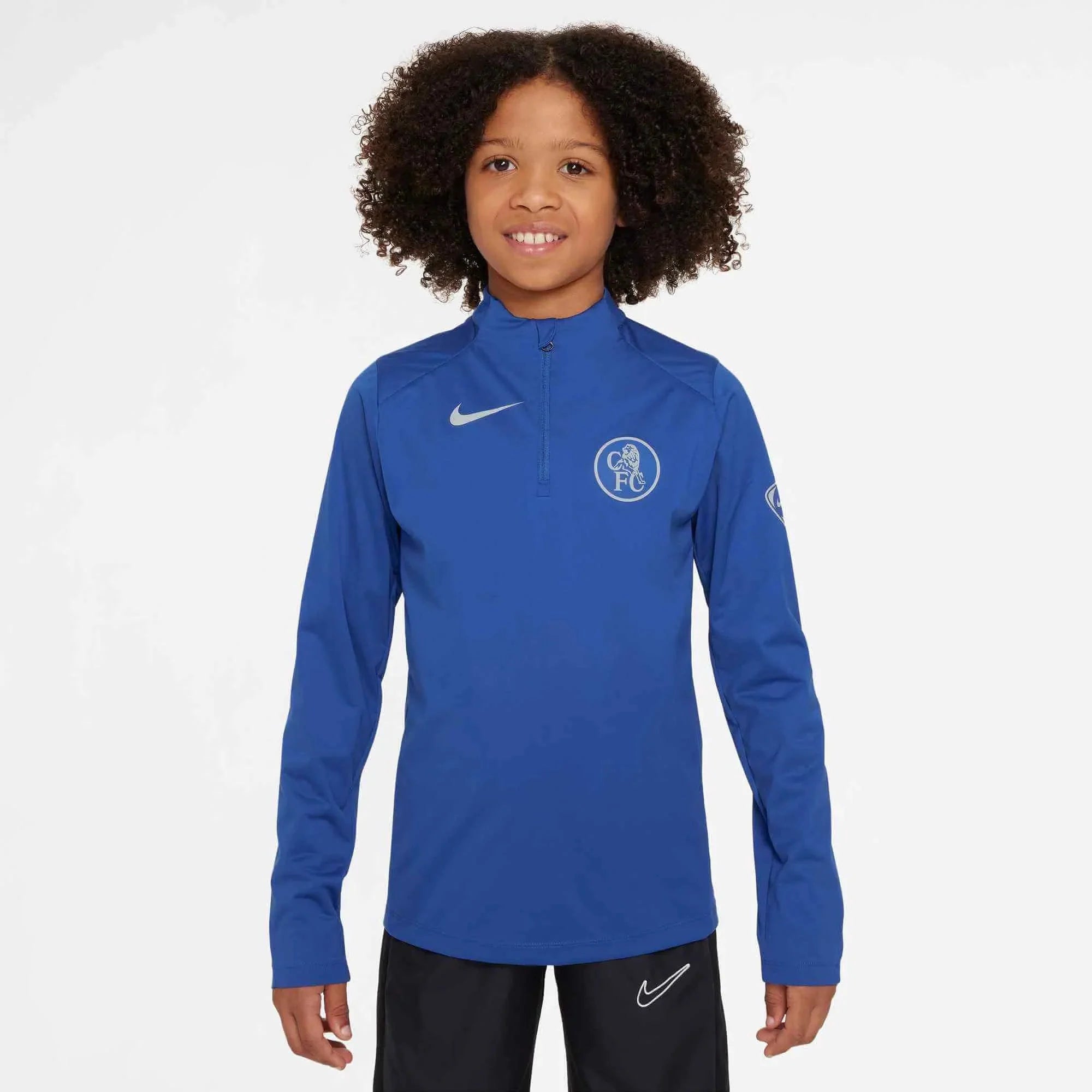 Nike 2025-26 Chelsea Youth Strike Drill Top 1