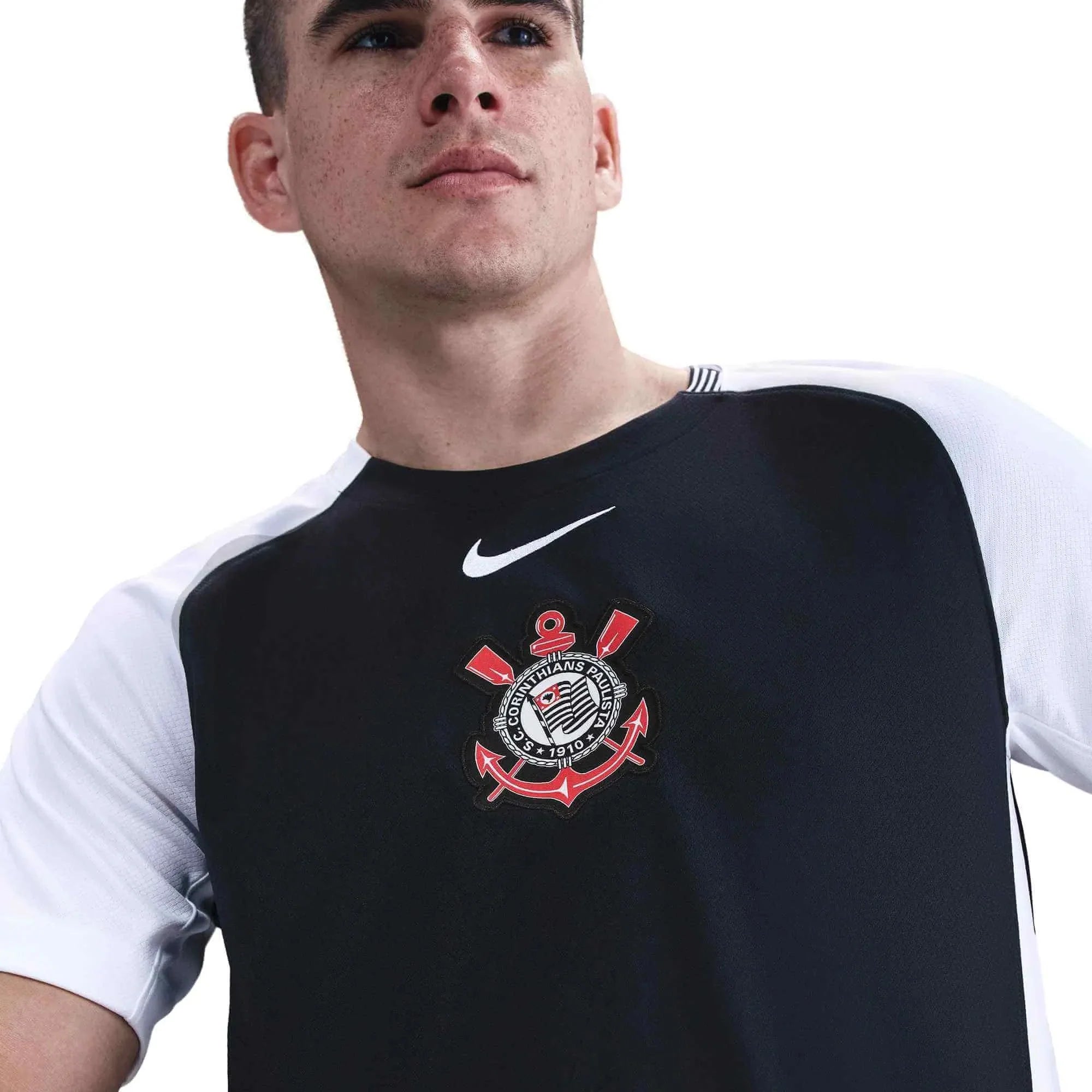 Nike 2025-26 Corinthians Men's Stadium Away Soccer Jersey 4