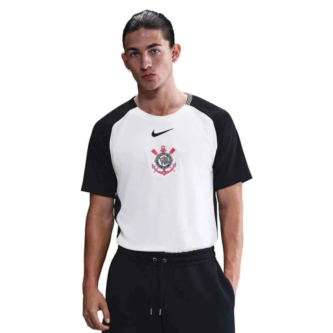 Nike 2025-26 Corinthians Men's Stadium Home Soccer Jersey 1