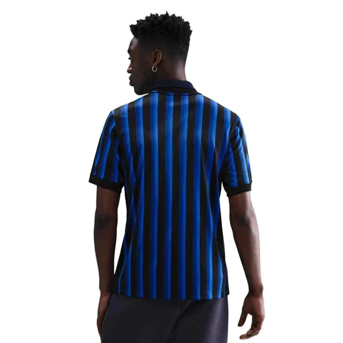 Nike 2025-26 Inter Milan Men's Stadium Home Soccer Jersey 4