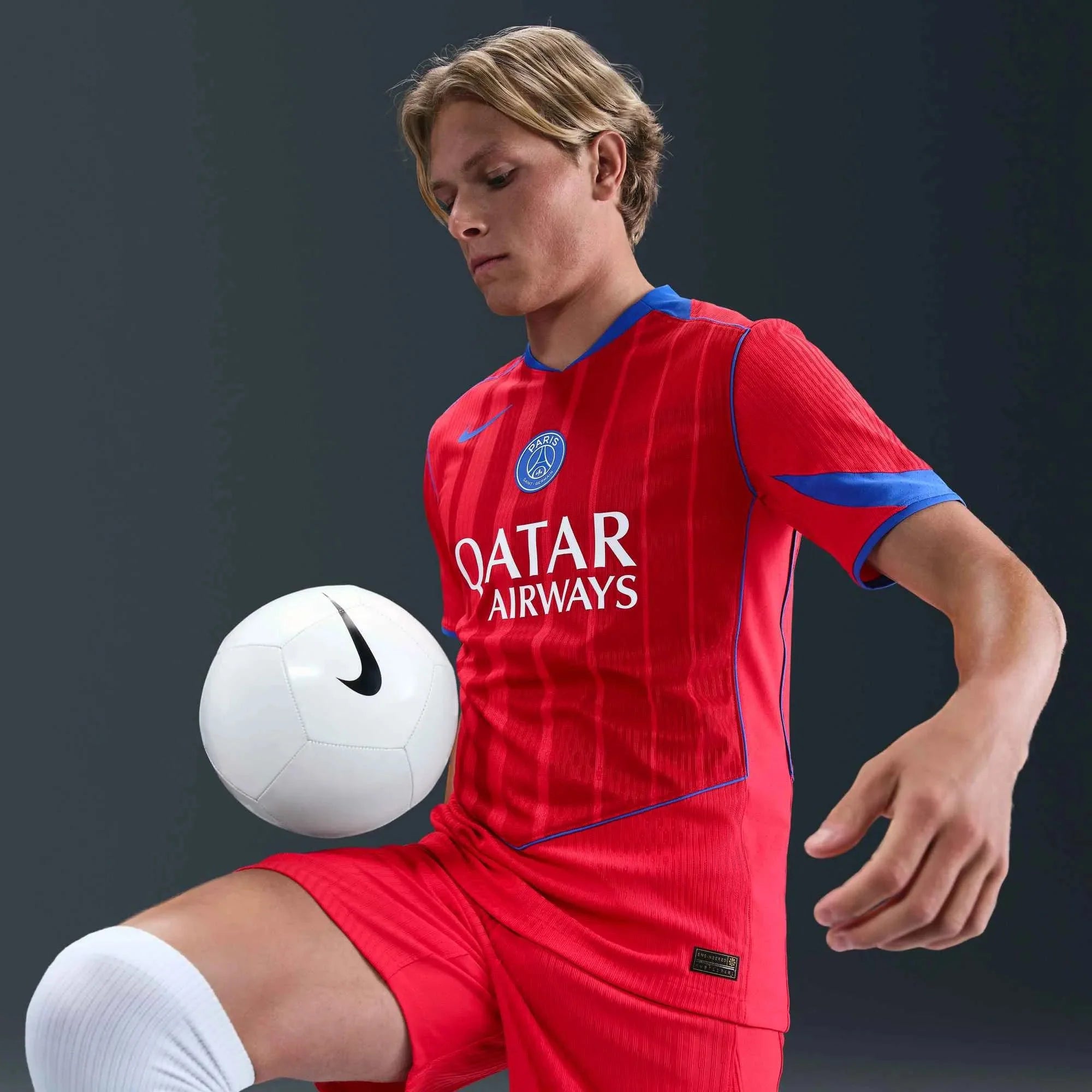 Nike 2025-26 PSG Men's Authentic Third Soccer Jersey 6