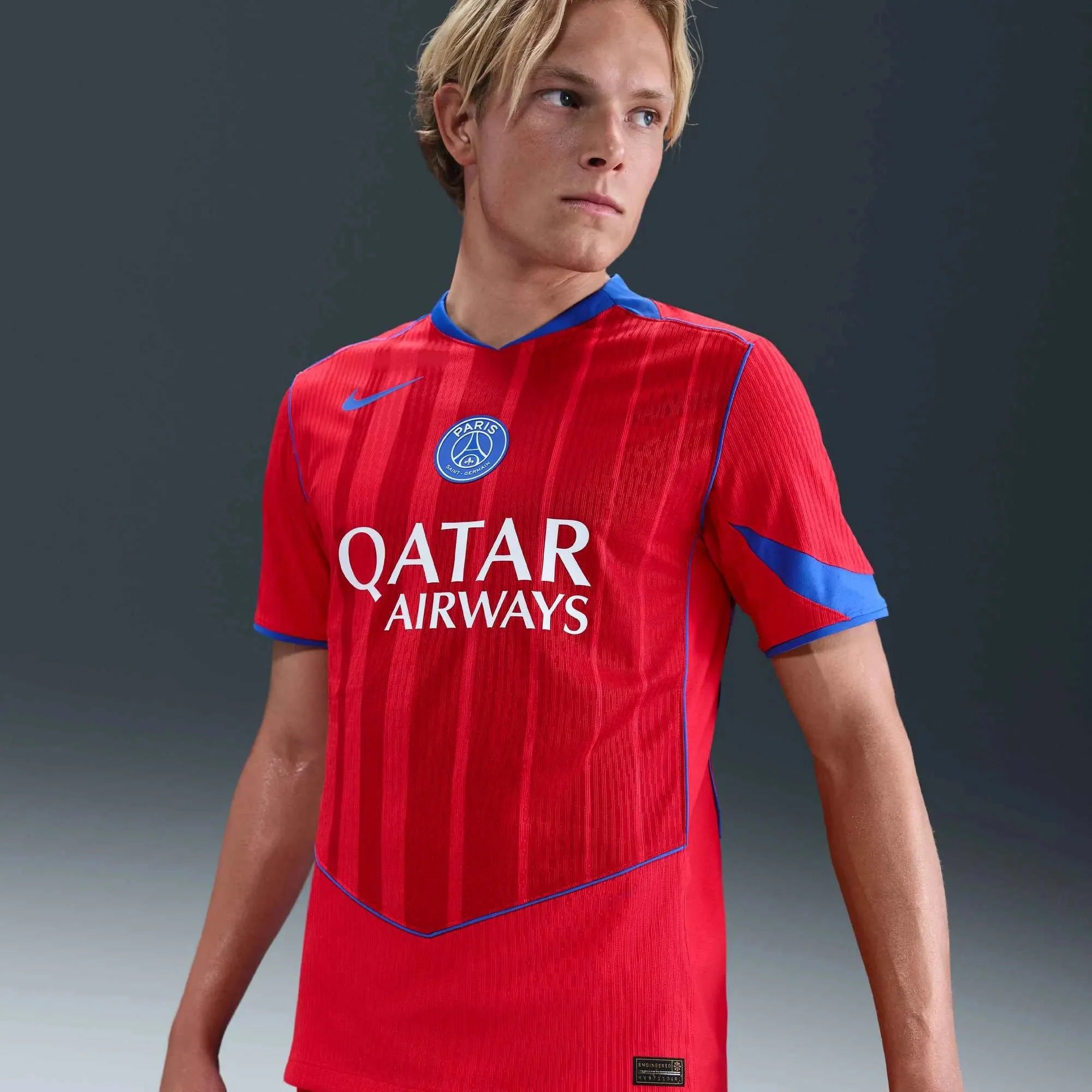 Nike 2025-26 PSG Men's Authentic Third Soccer Jersey 5