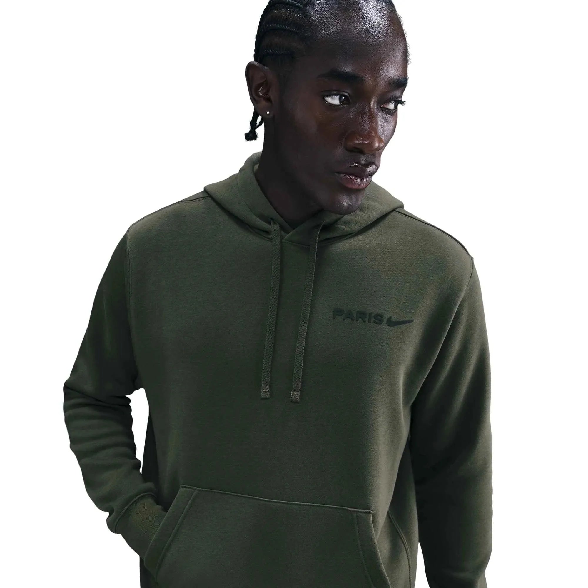Nike 2025-26 PSG Men's Club Fleece Pullover Hoodie 3