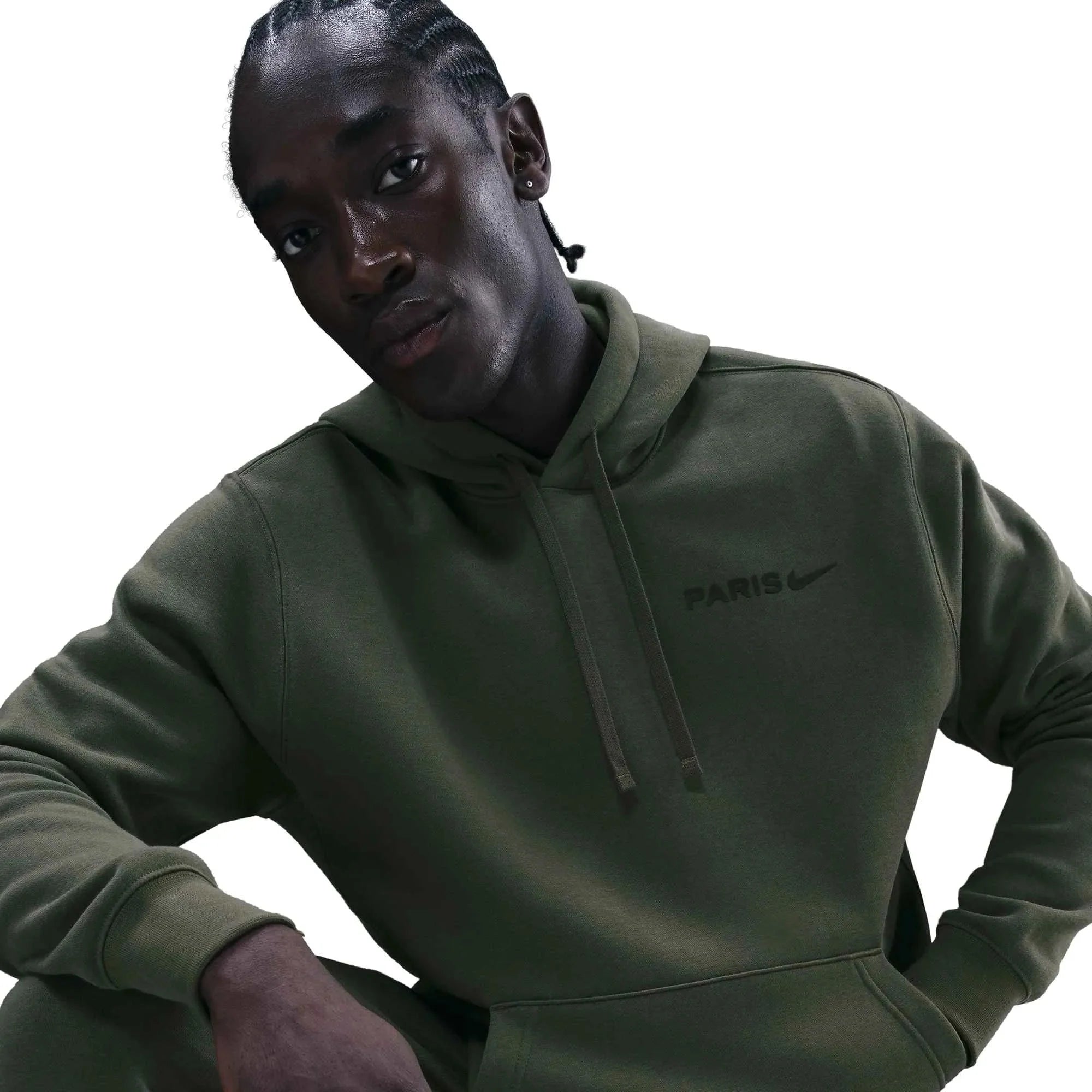 Nike 2025-26 PSG Men's Club Fleece Pullover Hoodie 4