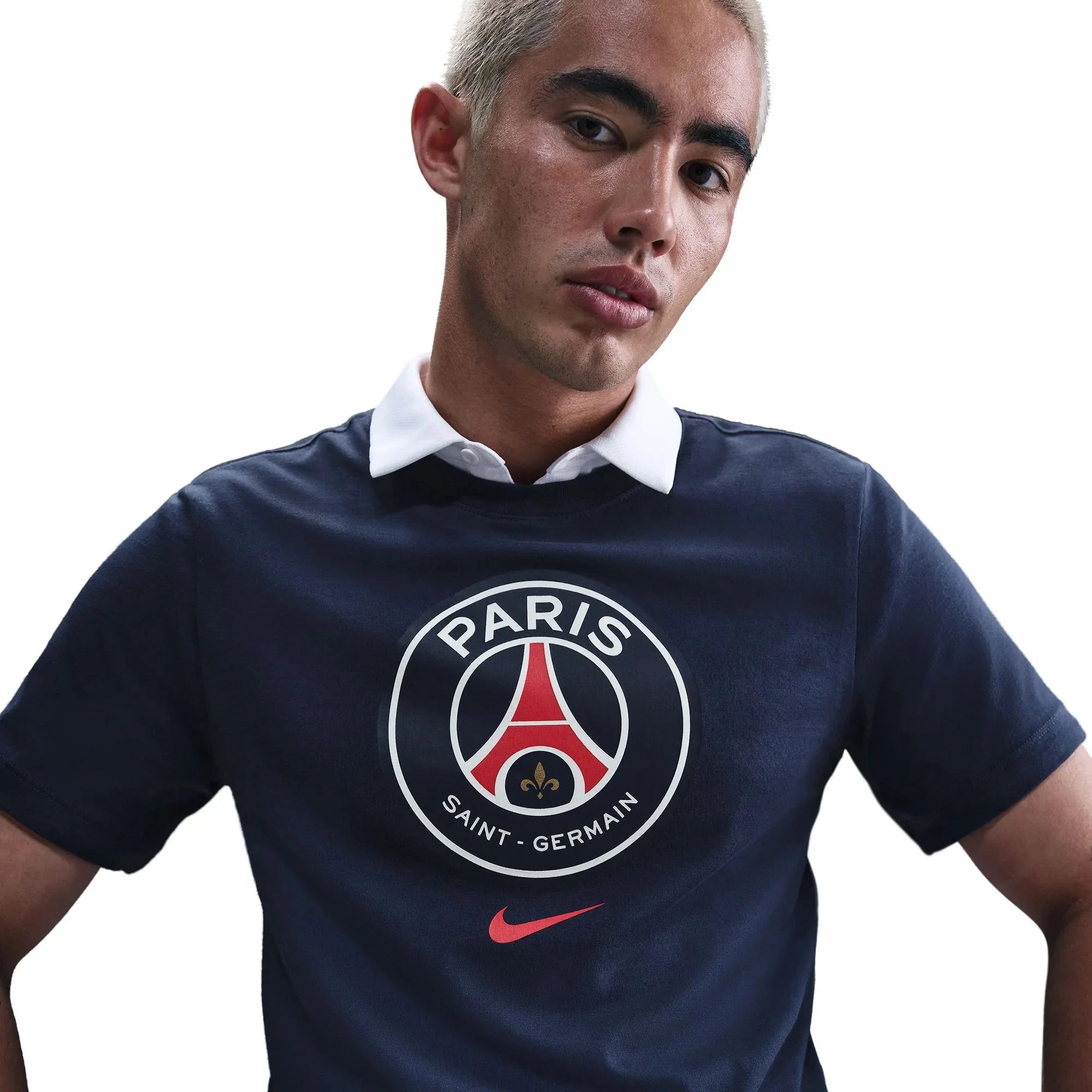Nike 2025-26 PSG Men's Crest Tee 5