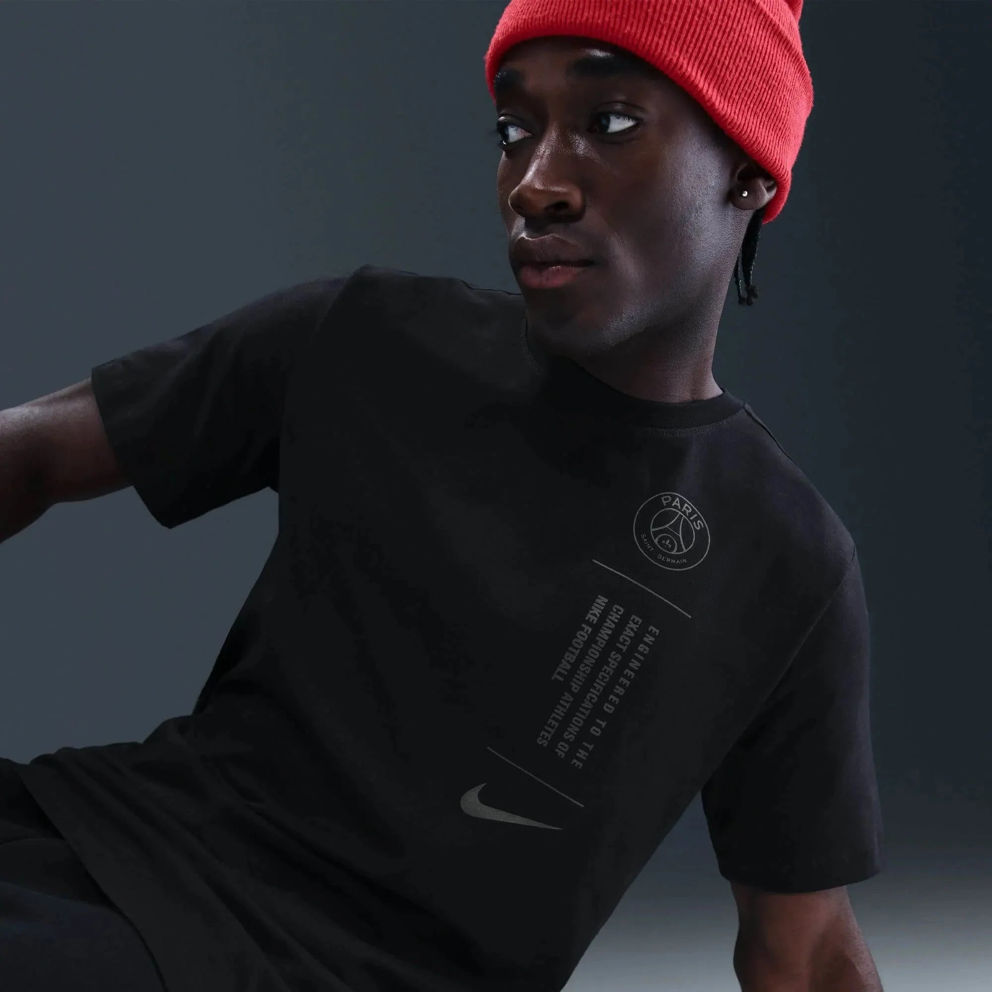 Nike 2025-26 PSG Men's Football Tee 4