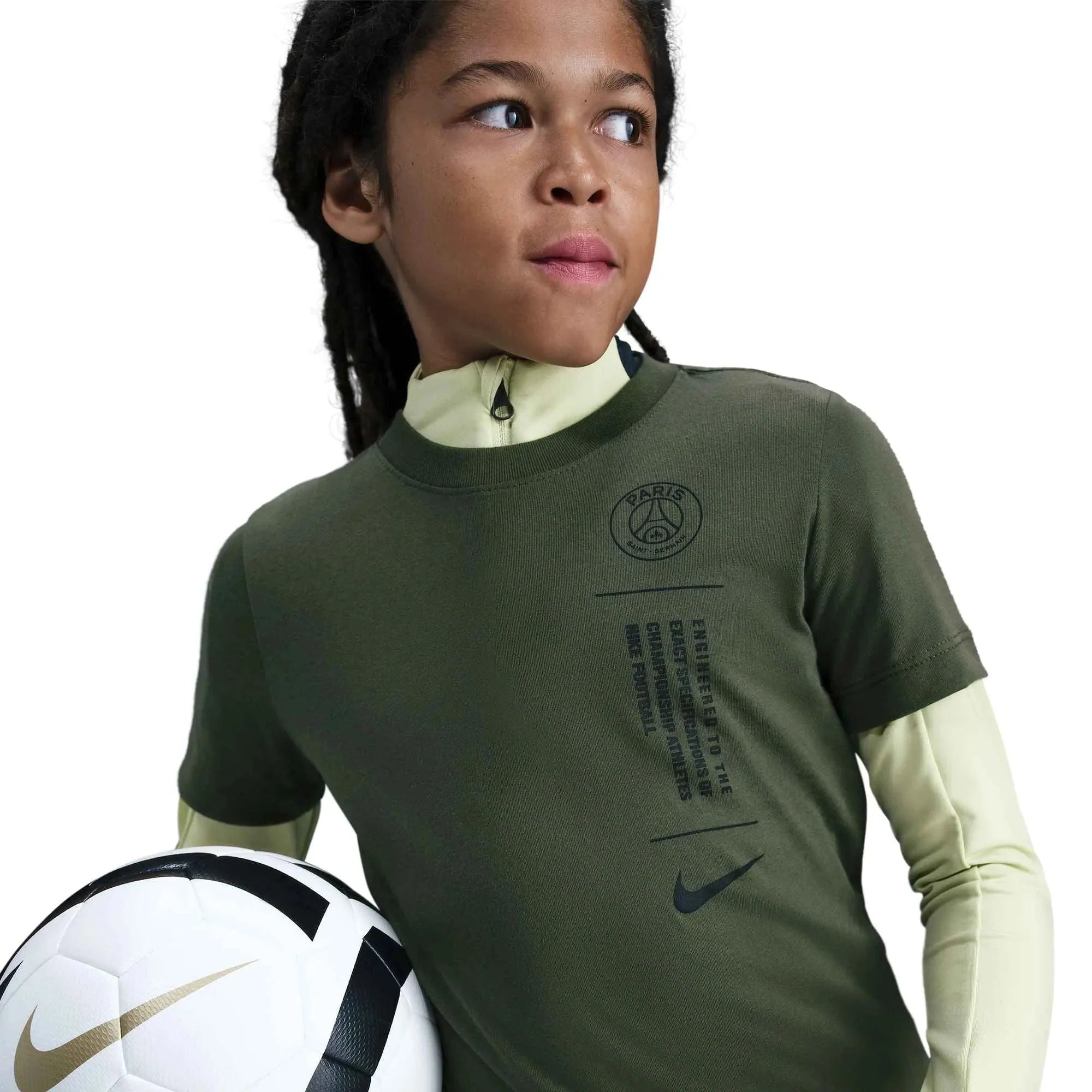 Nike 2025-26 PSG Youth Football Tee 4