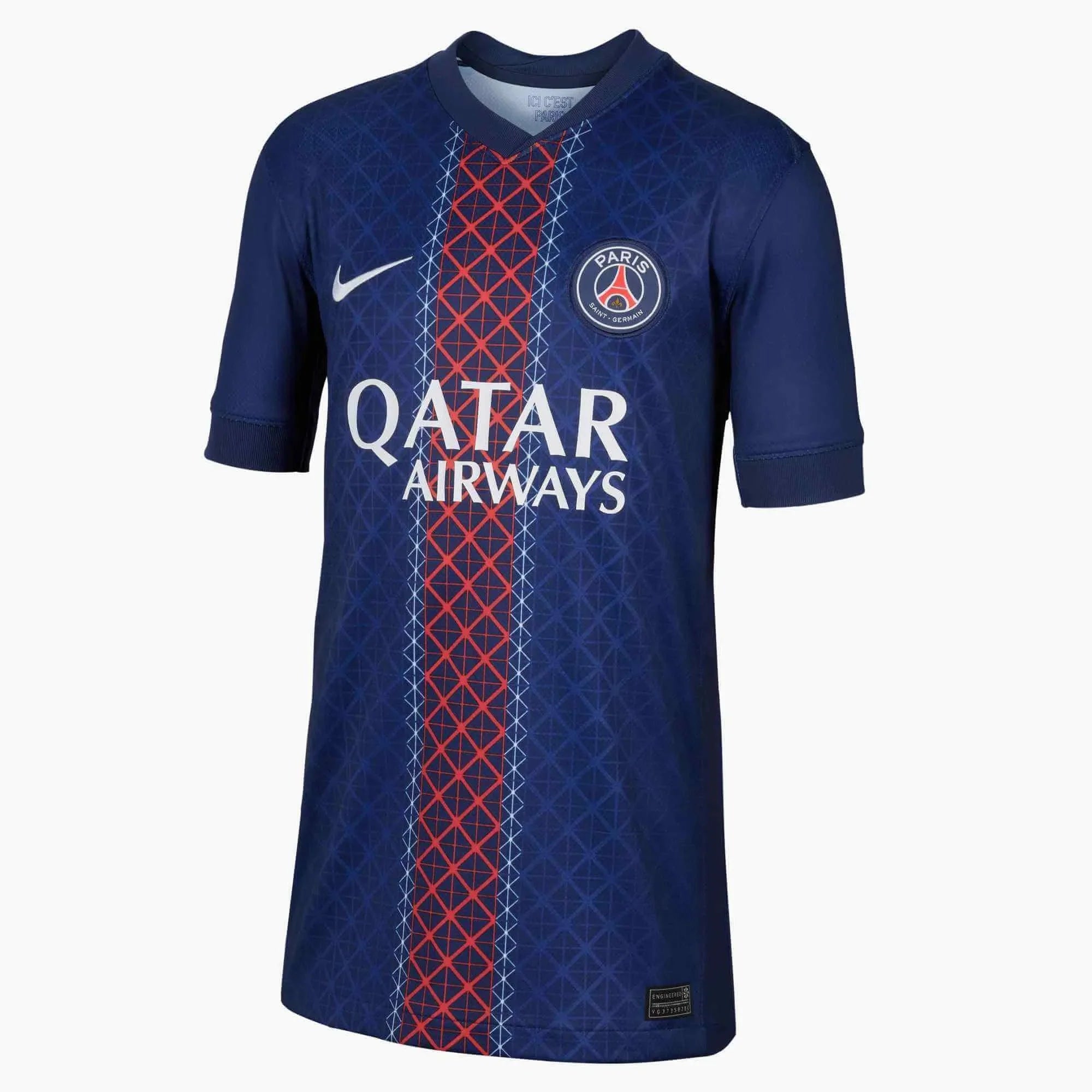 Nike 2025-26 PSG Youth Stadium Home Soccer Jersey 1