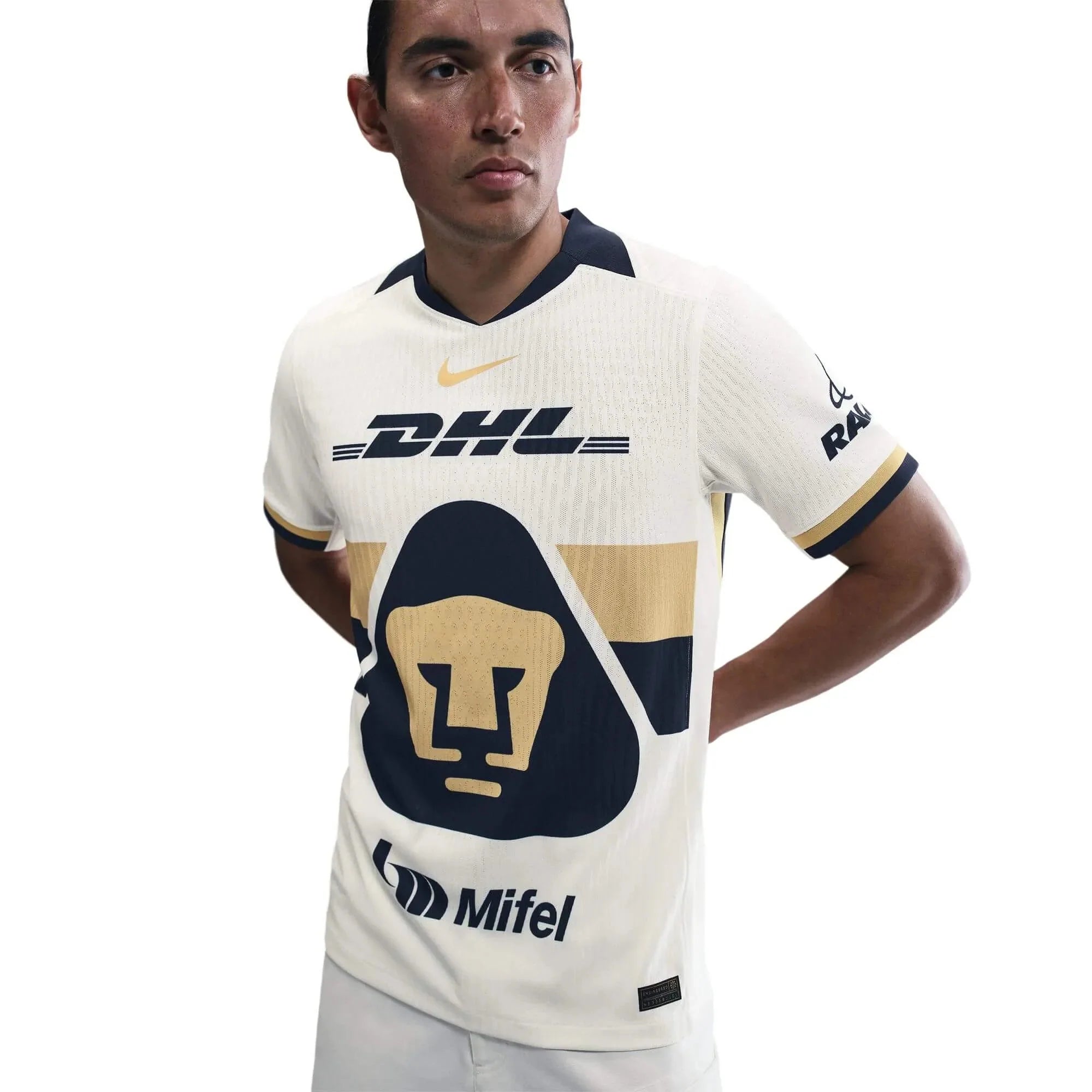 Nike 2025-26 Pumas Men's Authentic Home Soccer Jersey 3