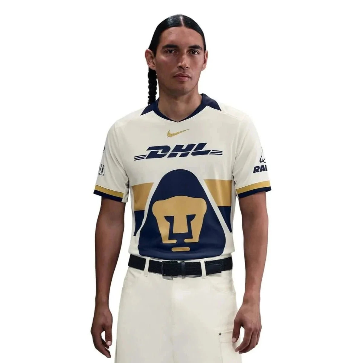 Nike 2025-26 Pumas Men's Stadium Home Soccer Jersey 3
