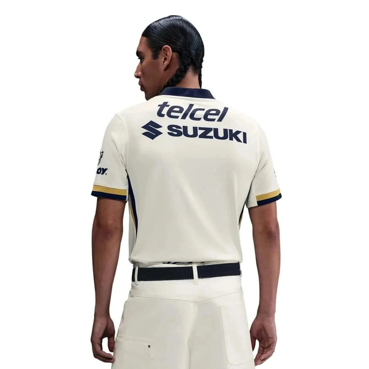 Nike 2025-26 Pumas Men's Stadium Home Soccer Jersey 4