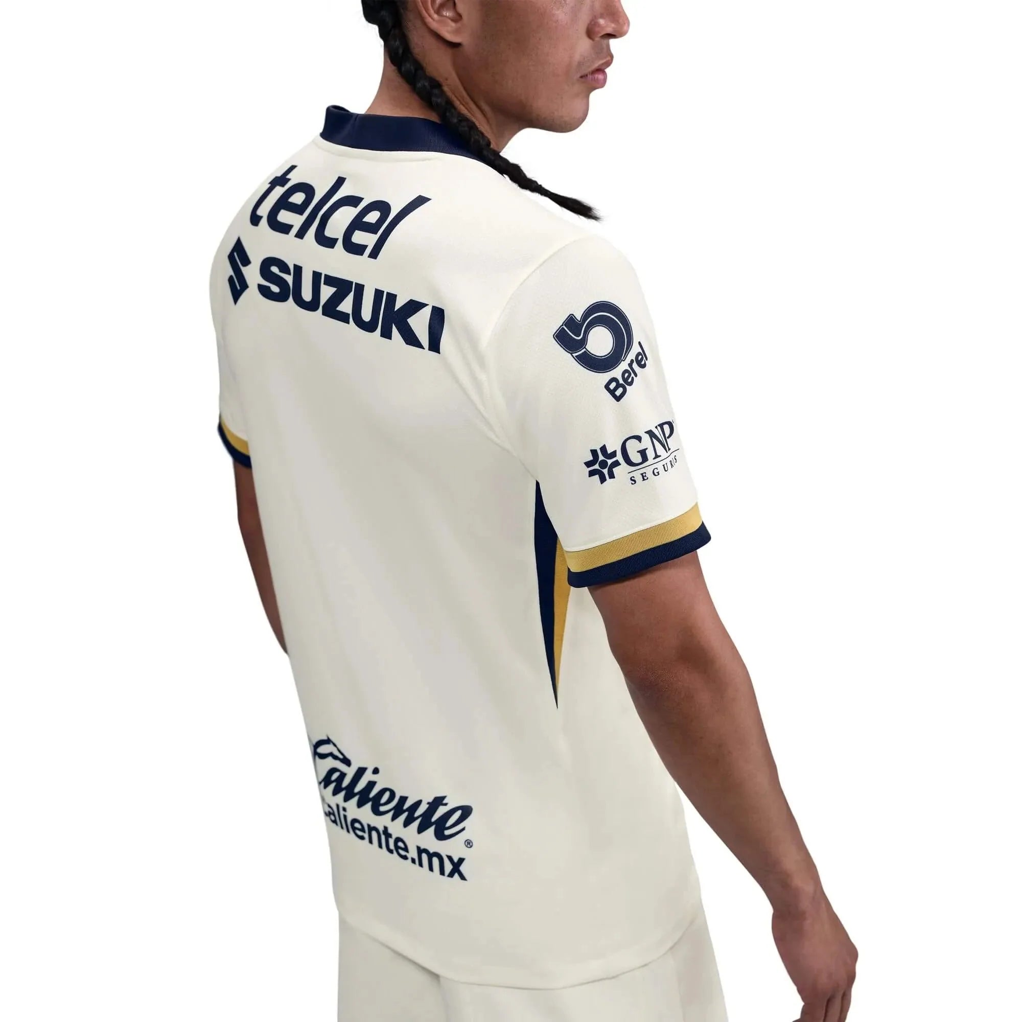 Nike 2025-26 Pumas Men's Stadium Home Soccer Jersey 6