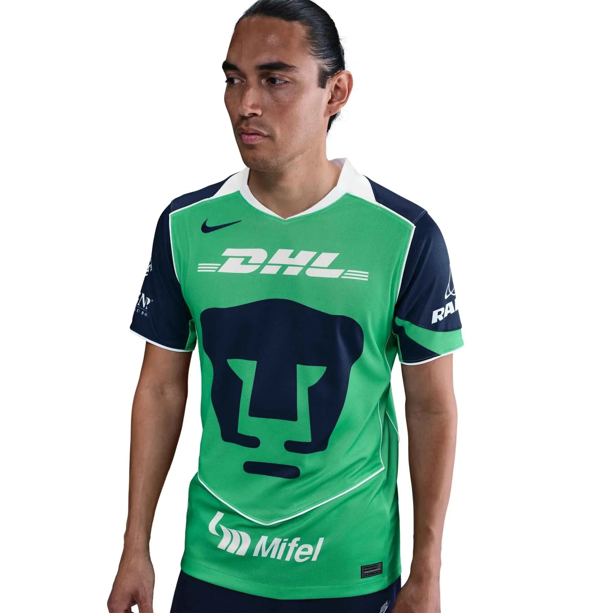 Nike 2025-26 Pumas Men's Stadium Third Soccer Jersey 3
