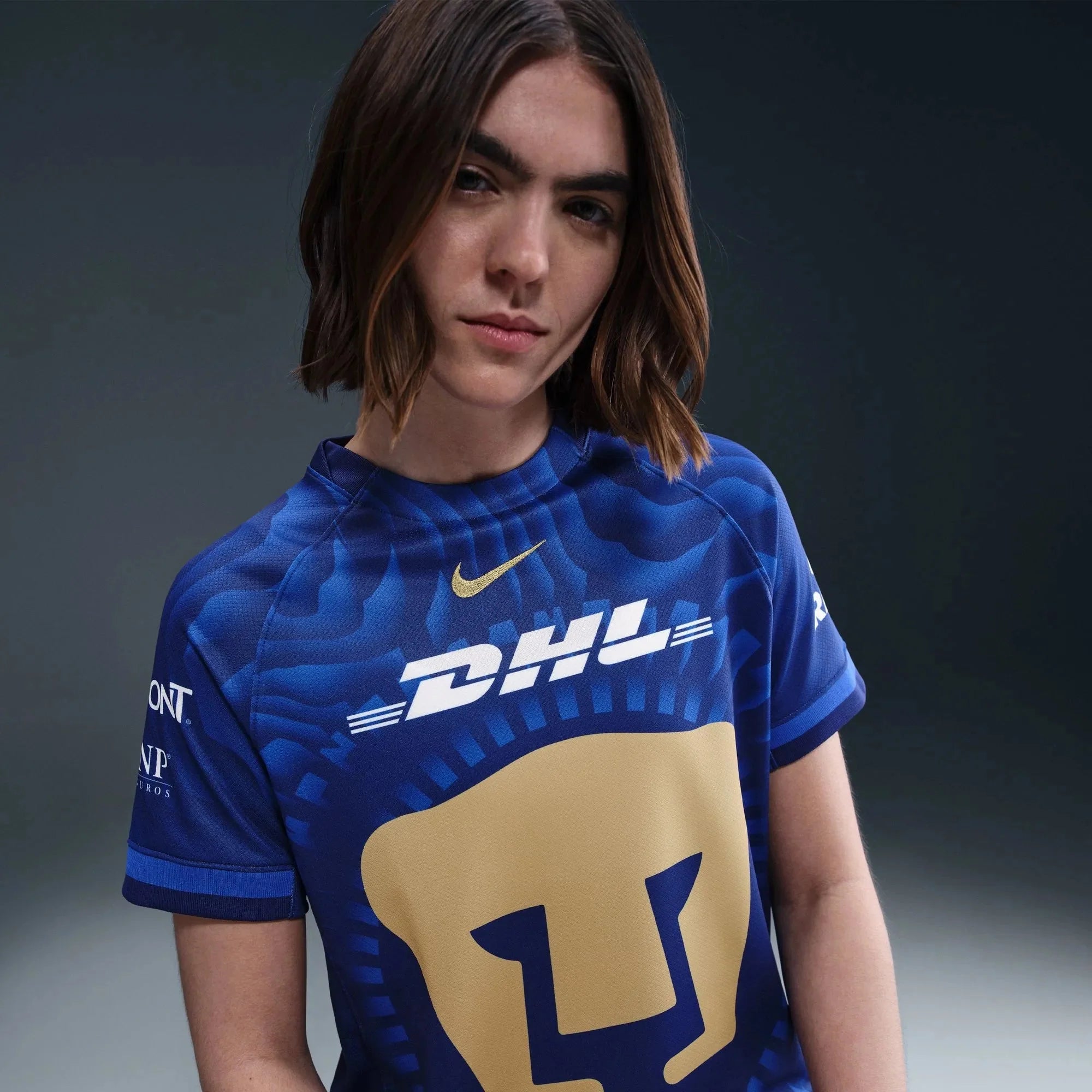 Nike 2025-26 Pumas Women's Stadium Away Soccer Jersey 4