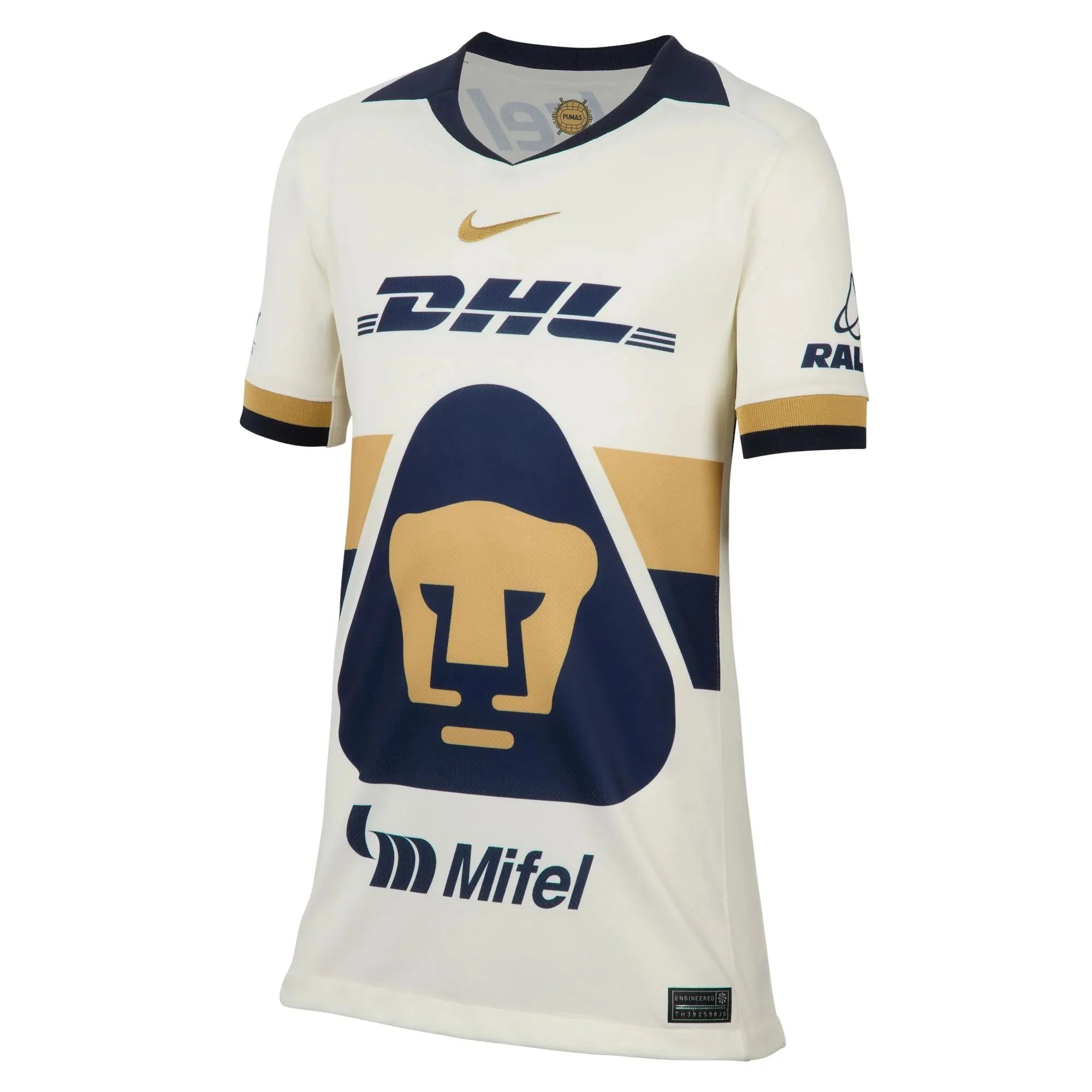 Nike 2025-26 Pumas Youth Stadium Home Soccer Jersey 1