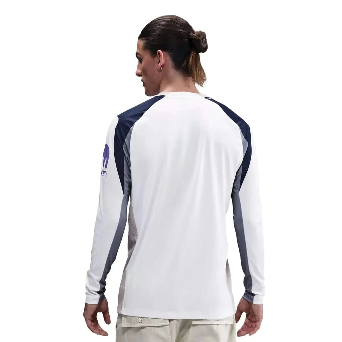 Nike 2025-26 Tottenham Men's Stadium Home Long-Sleeve Soccer Jersey 4