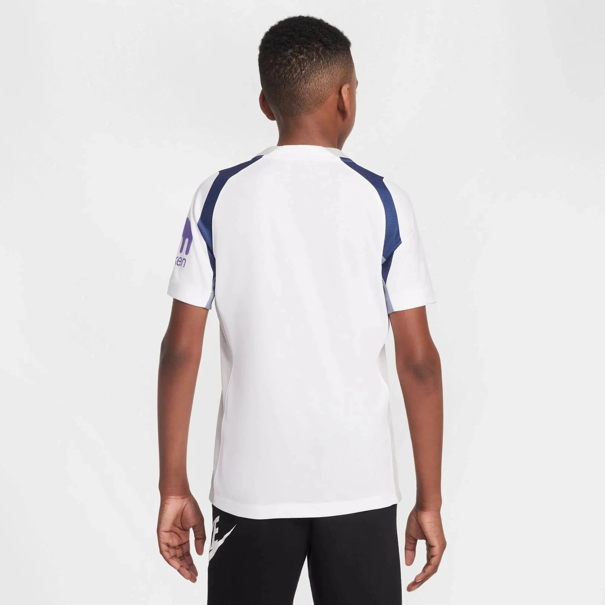 Nike 2025-26 Tottenham Youth Stadium Home Soccer Jersey 4