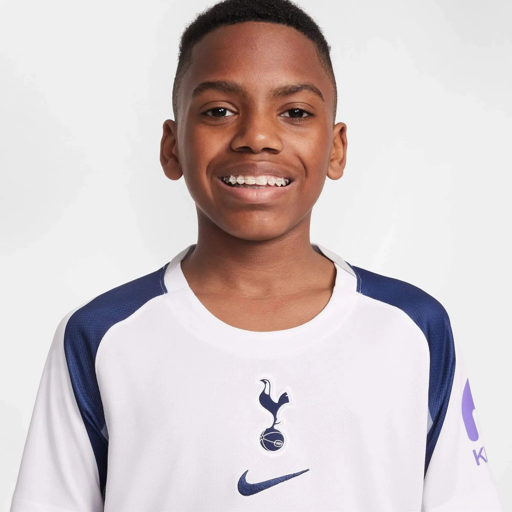 Nike 2025-26 Tottenham Youth Stadium Home Soccer Jersey 5